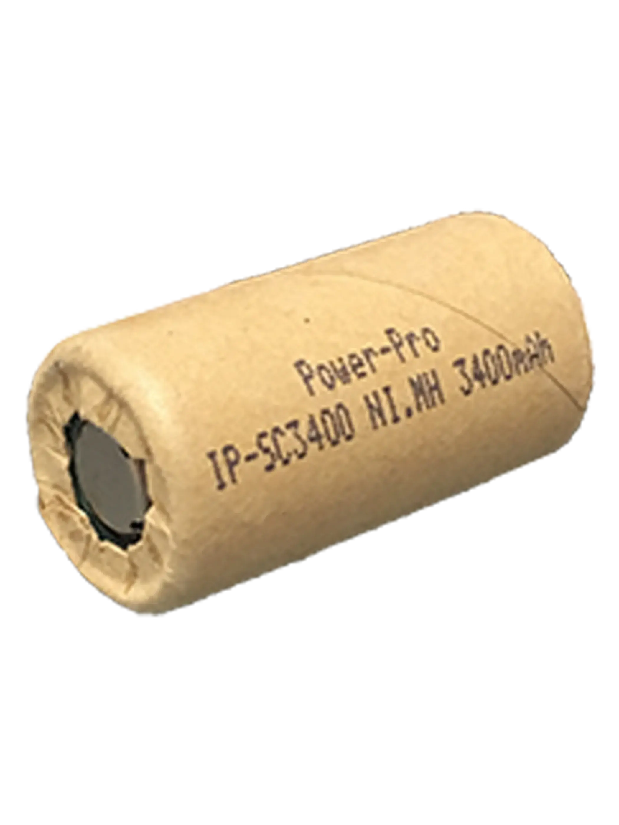 Power Sub C Ni-Mh 3400mAh Flat Top Battery - 4 Pack IP Power