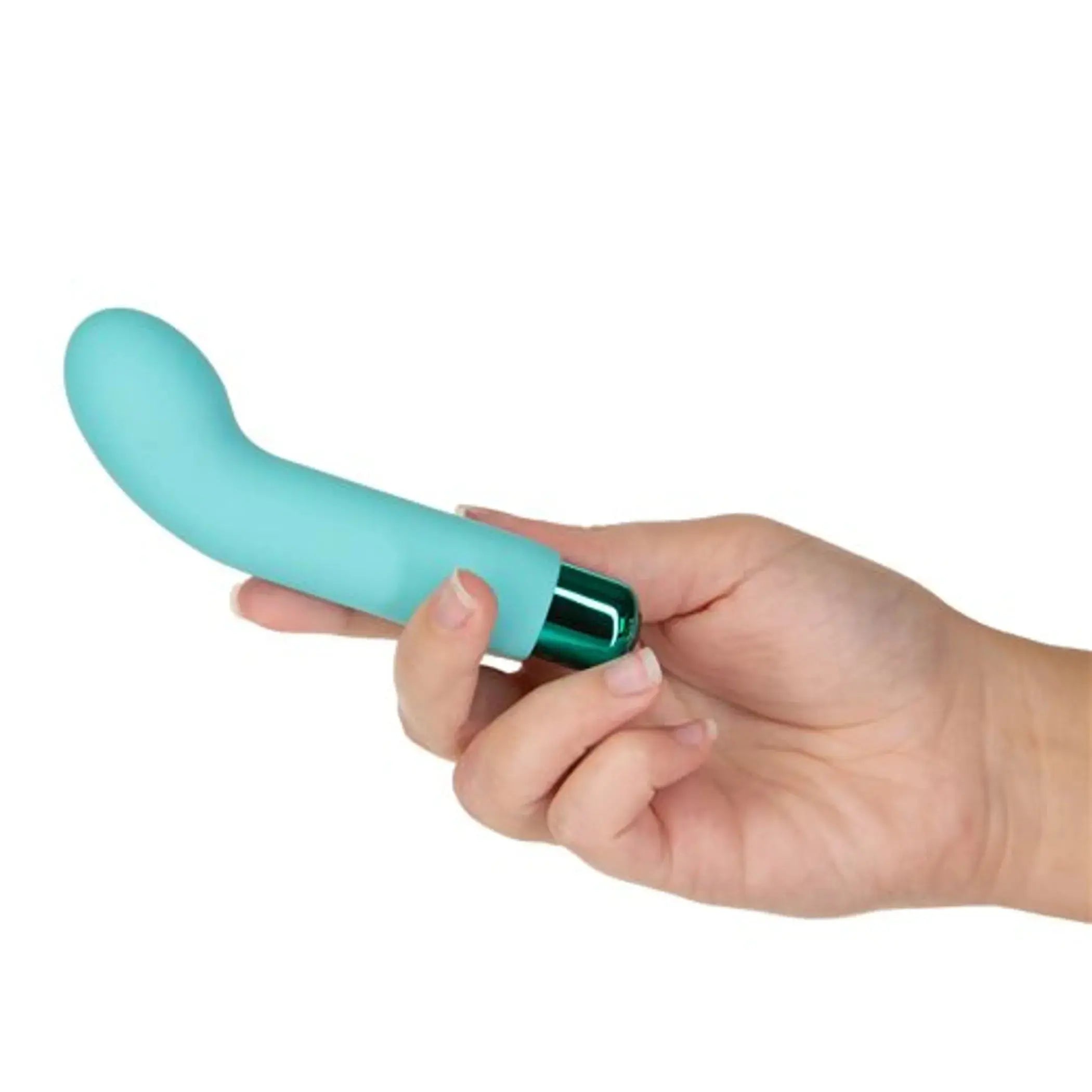 Powerbullet Sara's Spot 4in 10 Function Bullet Vibrator Teal BMS Enterprises