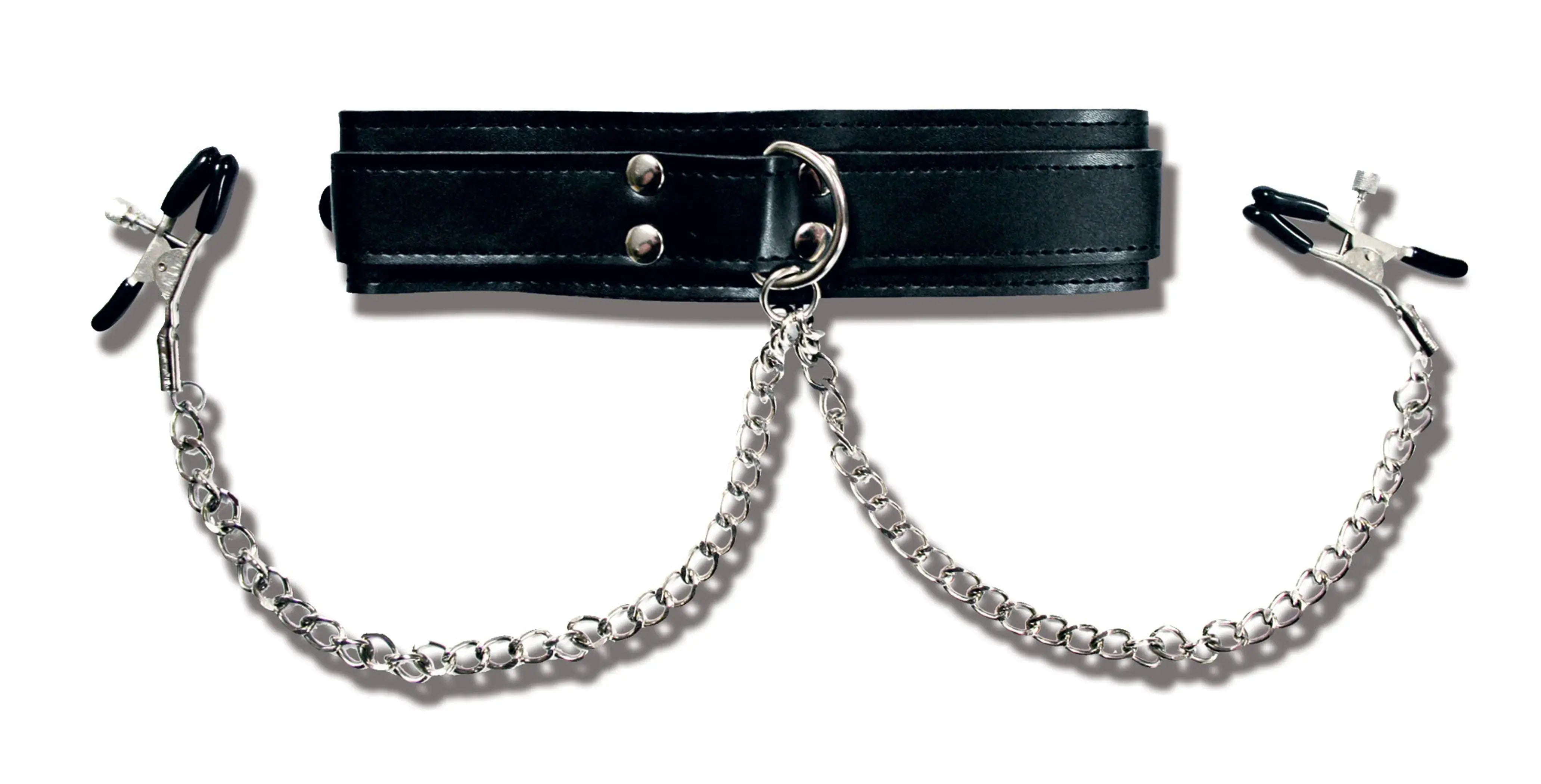 Premium Collar with Nipple Clamps Sport Sheets