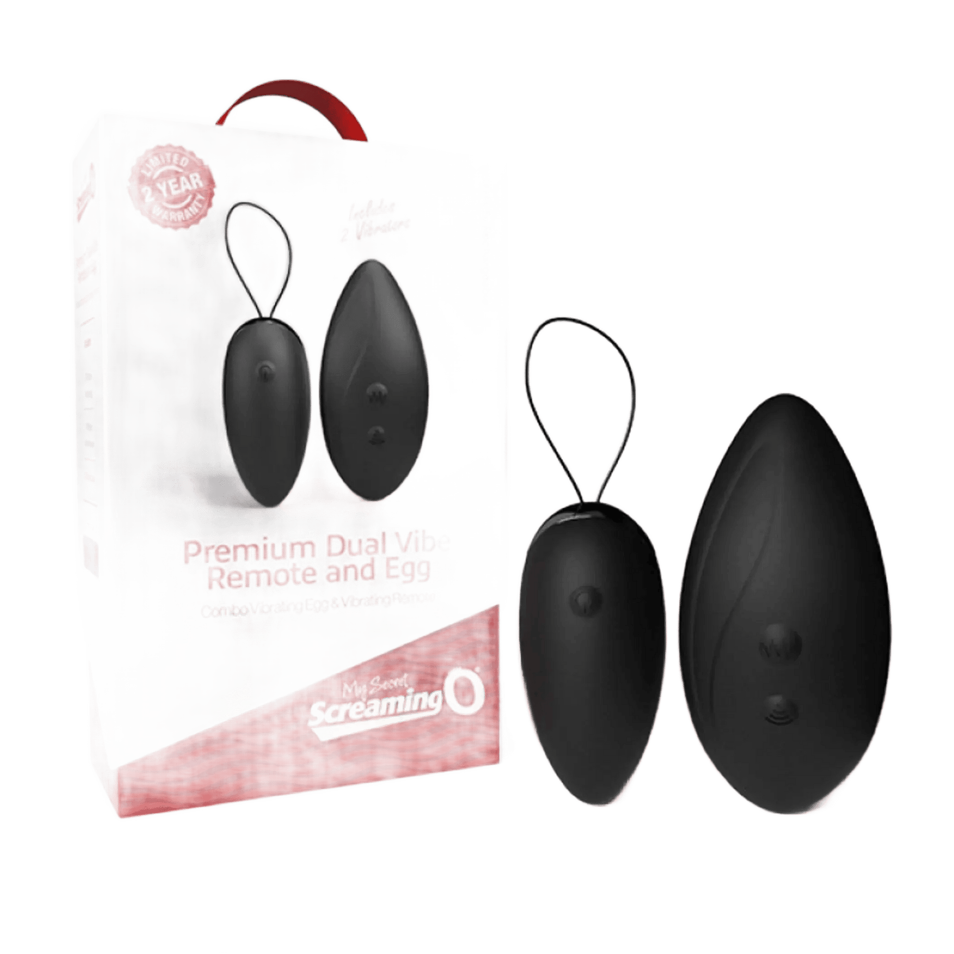 SCREAMING O PREMIUM DUAL VIBE REMOTE & EGG Screaming O