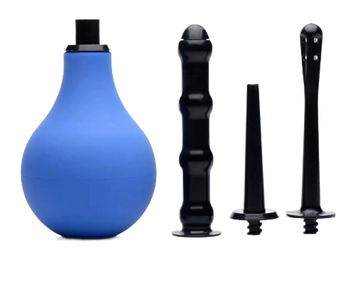 CLEANSTREAM PREMIUM ONE-WAY VALVE ANAL DOUCHE SET XR Brands