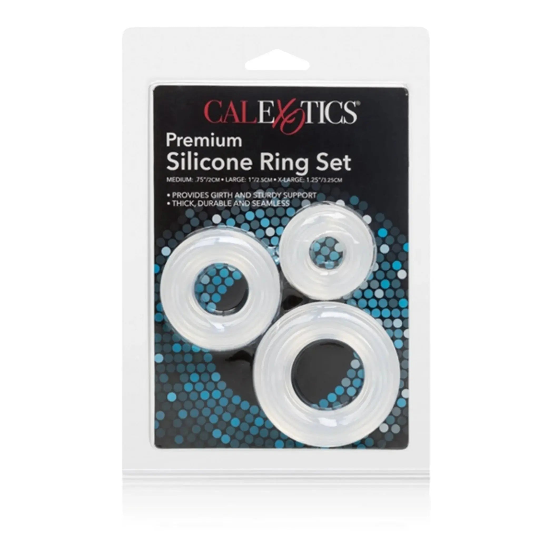 Premium Silicone Ring Set California Exotic Novelties