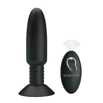 (D) PRETTY LOVE BEADED FOR EXT PLEASURE BUTT PLUG W/ REMOTE Pretty Love