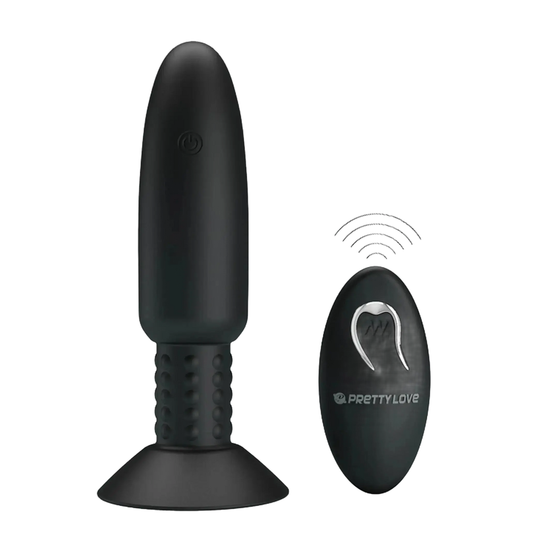 (D) PRETTY LOVE BEADED FOR EXT PLEASURE BUTT PLUG W/ REMOTE Pretty Love