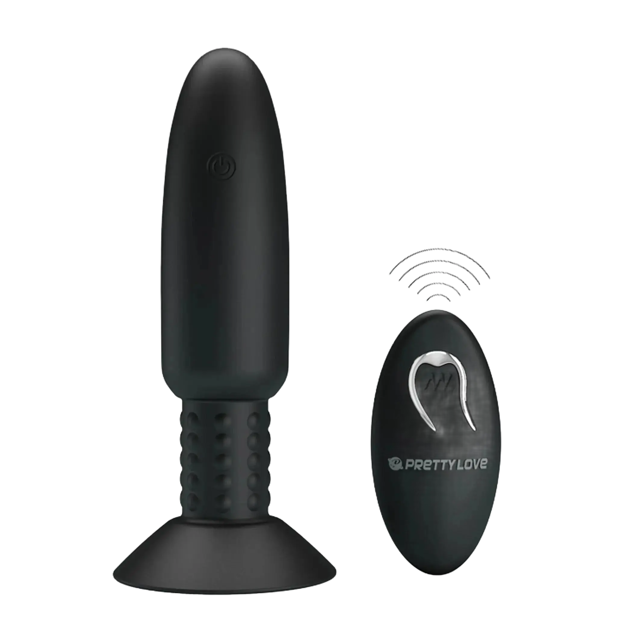 (D) PRETTY LOVE BEADED FOR EXT PLEASURE BUTT PLUG W/ REMOTE Pretty Love