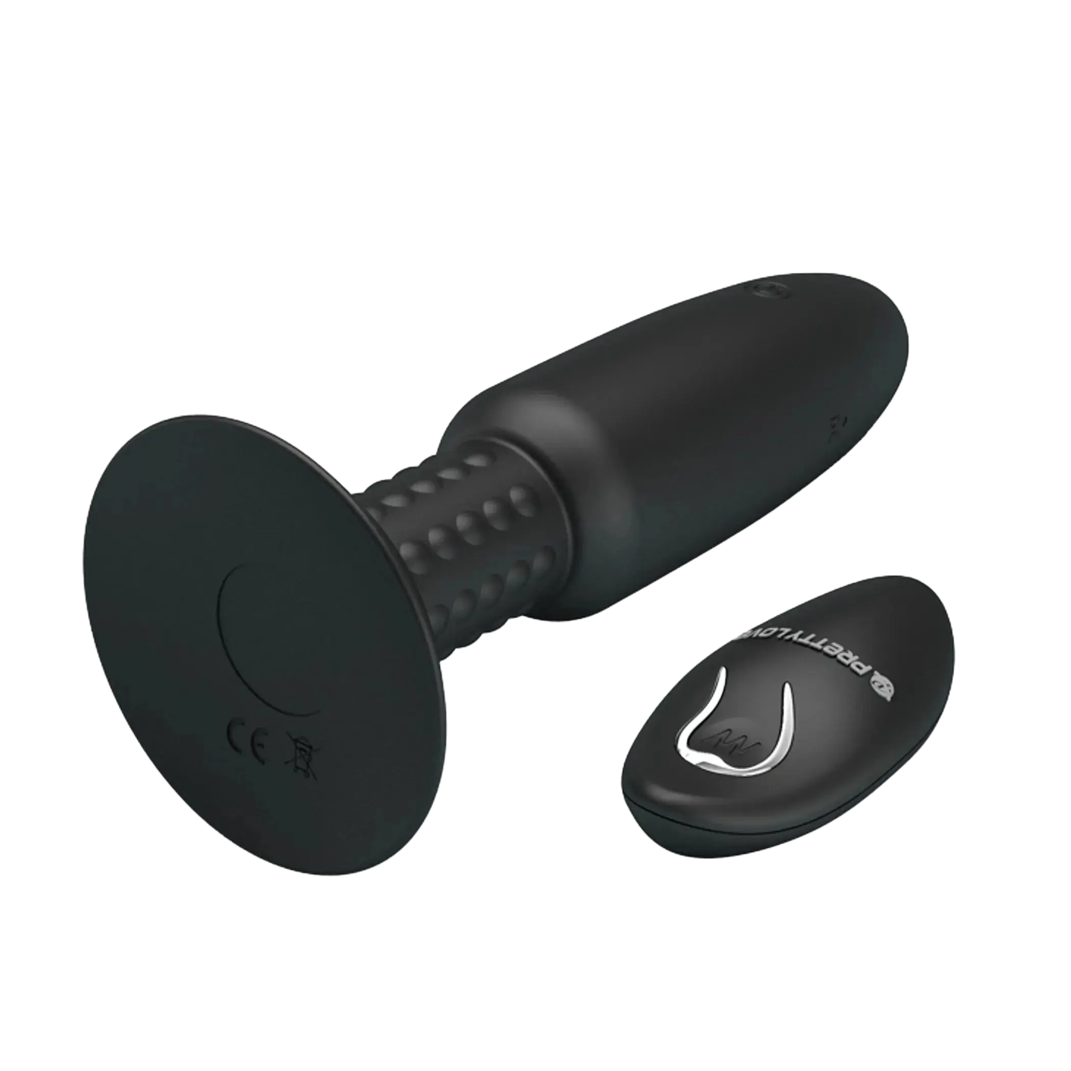 (D) PRETTY LOVE BEADED FOR EXT PLEASURE BUTT PLUG W/ REMOTE Pretty Love