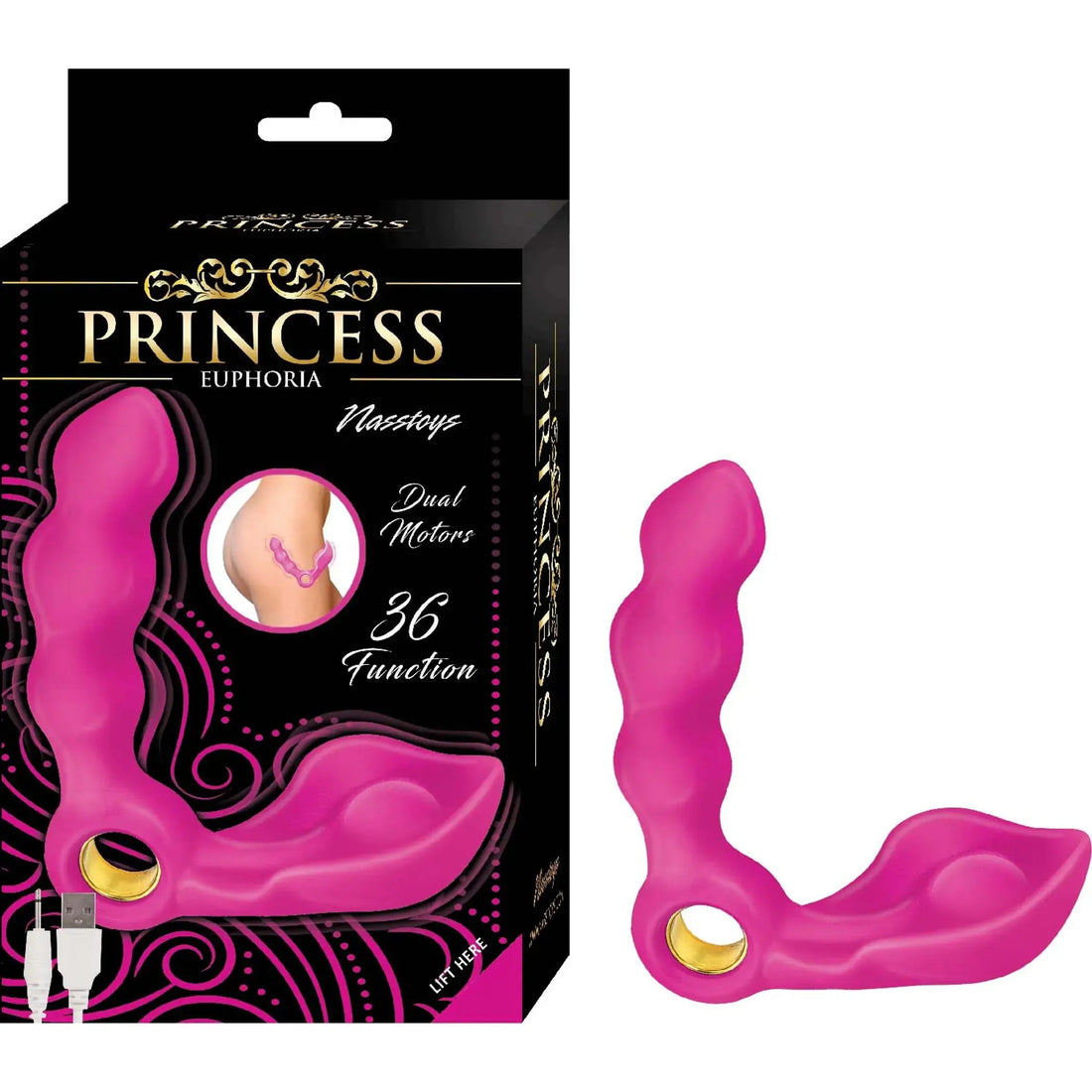 Princess Euphoria Pink Vibrator Nasstoys
