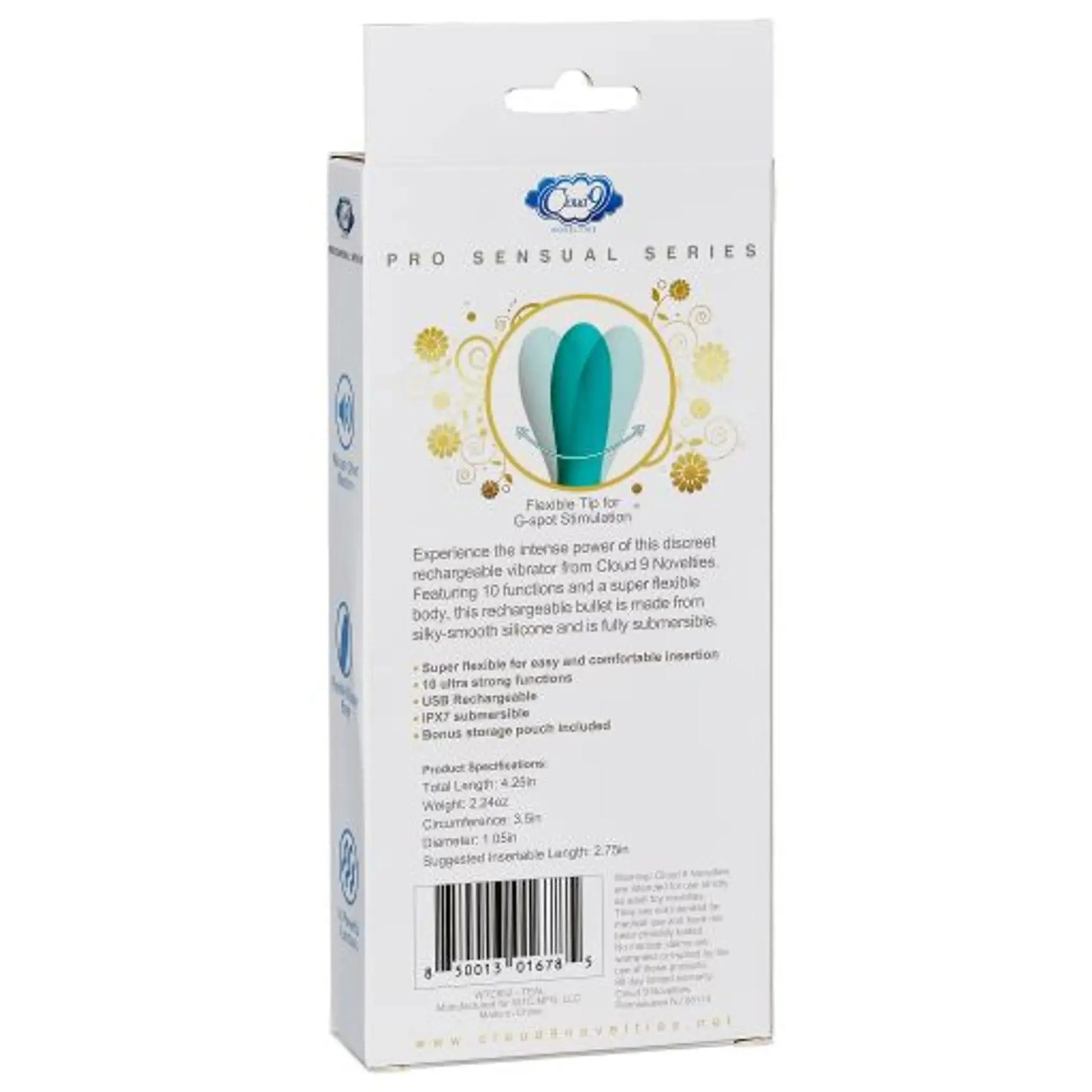 Pro Sensual Power Touch Super Flex I Teal Cloud 9 Novelties