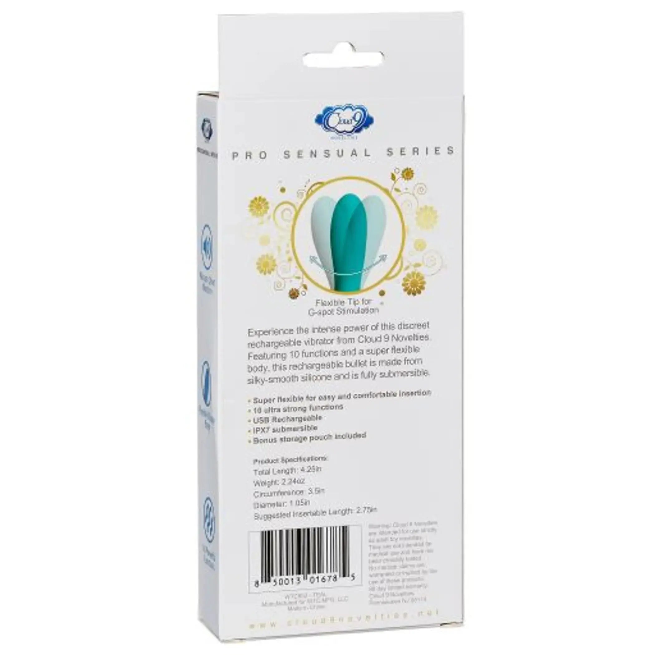 Pro Sensual Power Touch Super Flex I Teal Cloud 9 Novelties