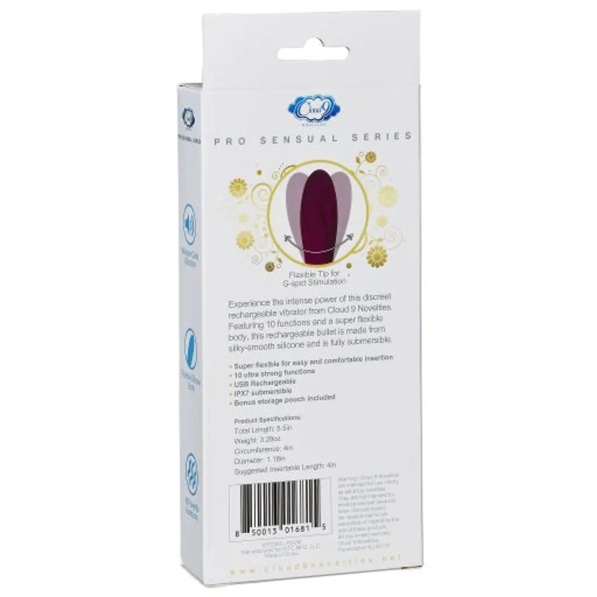 Pro Sensual Power Touch Super Flex II Plum Cloud 9 Novelties