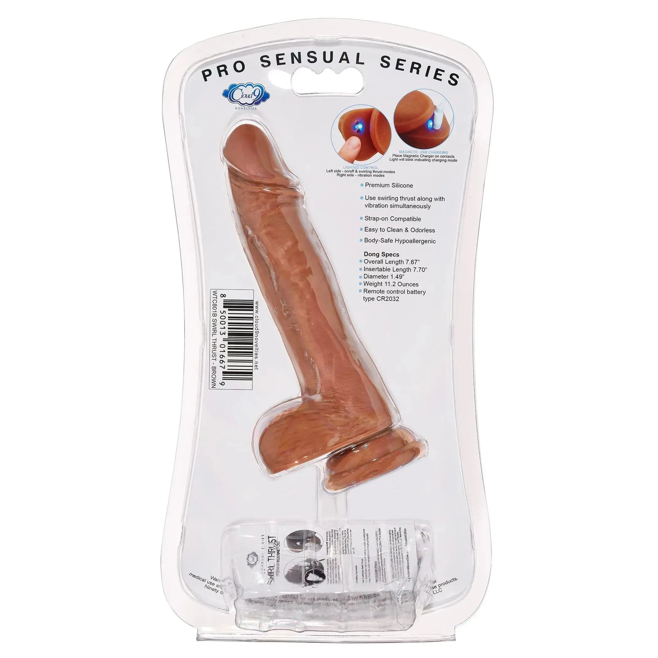 Pro Sensual Swirl Thrust 7 Cloud 9 Novelties