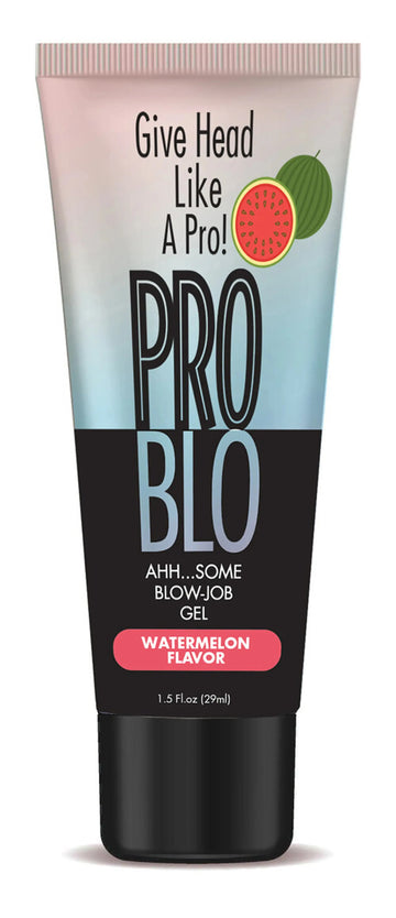 ProBlo Oral Pleasure Gel Watermelon 1.5 oz Little Genie