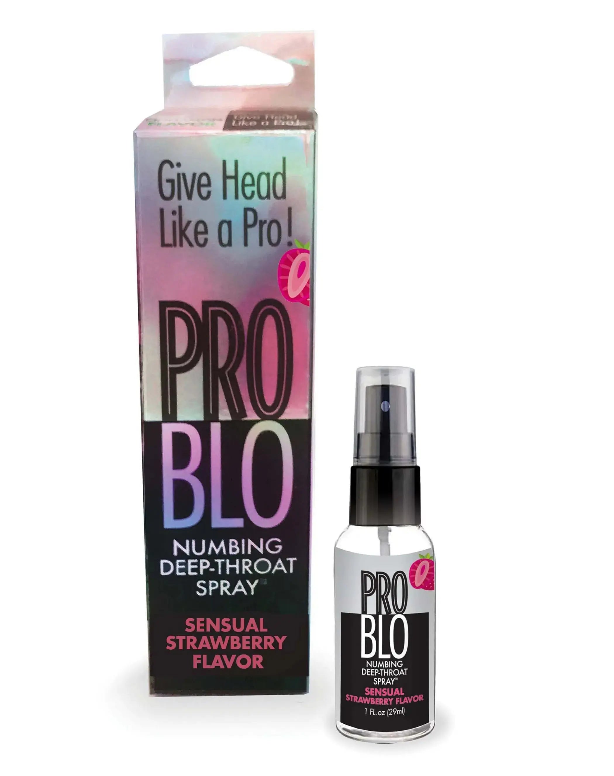 Proble Deep Throat Spray Strawberry Little Genie