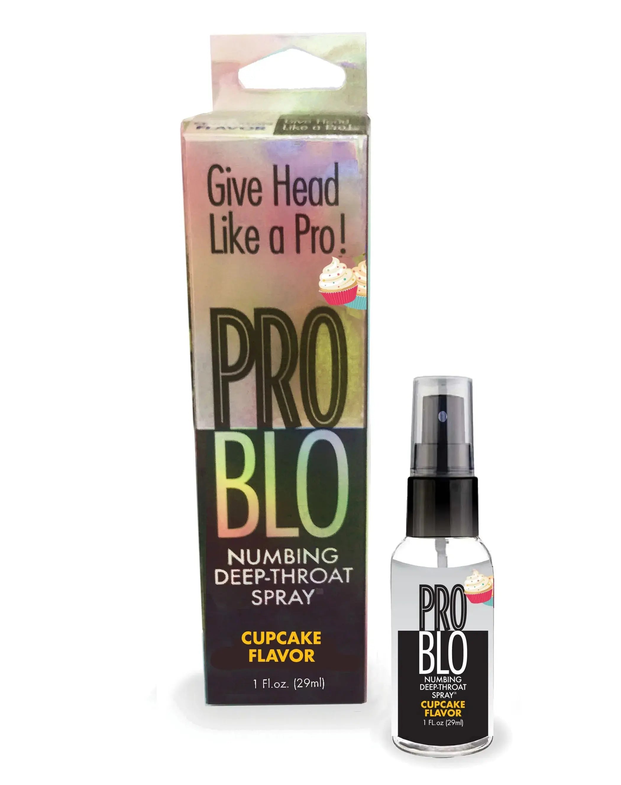 Problo Deep Throat Spray Cupcake 1oz Little Genie