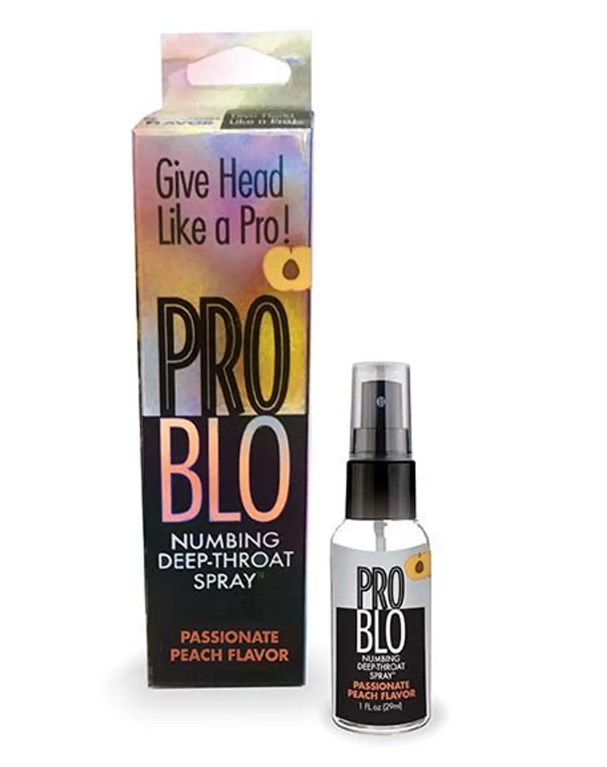 Problo Deep Throat Spray Peach Little Genie