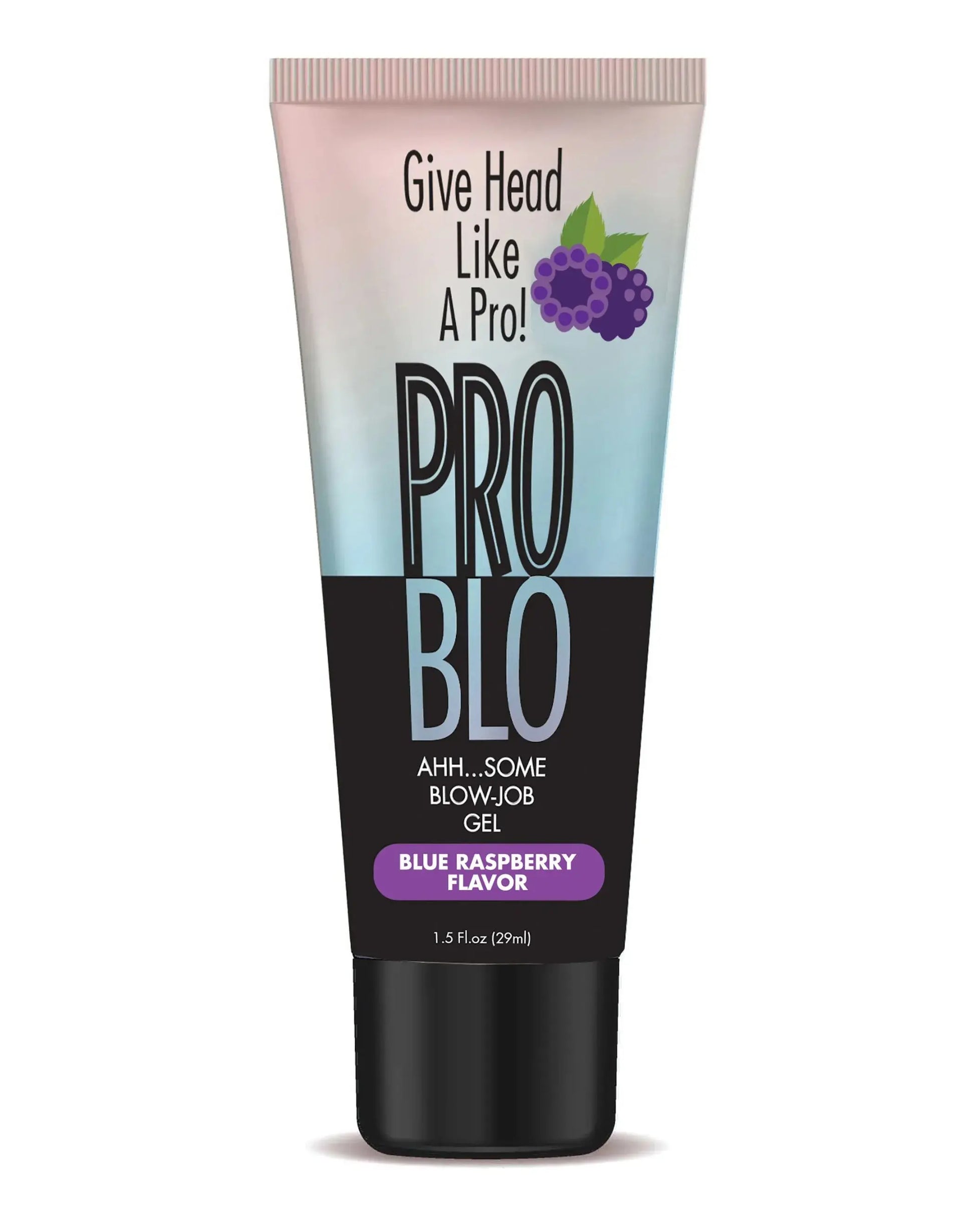 Problo Oral Pleasure Gel Blue Raspberry 1.5 Oz Little Genie
