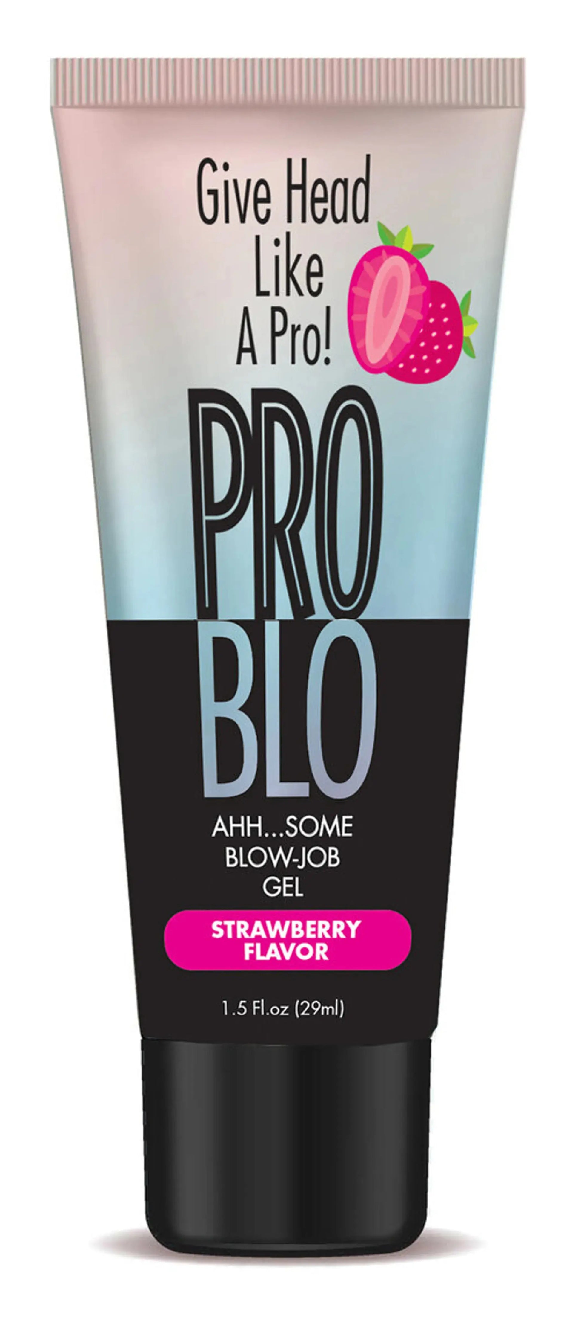 Problo Oral Pleasure Gel Strawberry 1.5 Oz Little Genie