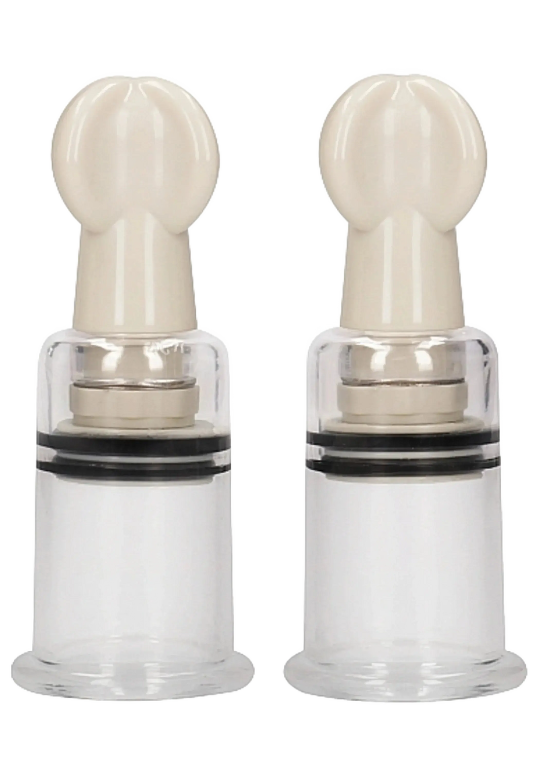 PUMPED NIPPLE SUCTION SET MEDIUM TRANSPARENT SHOTS AMERICA