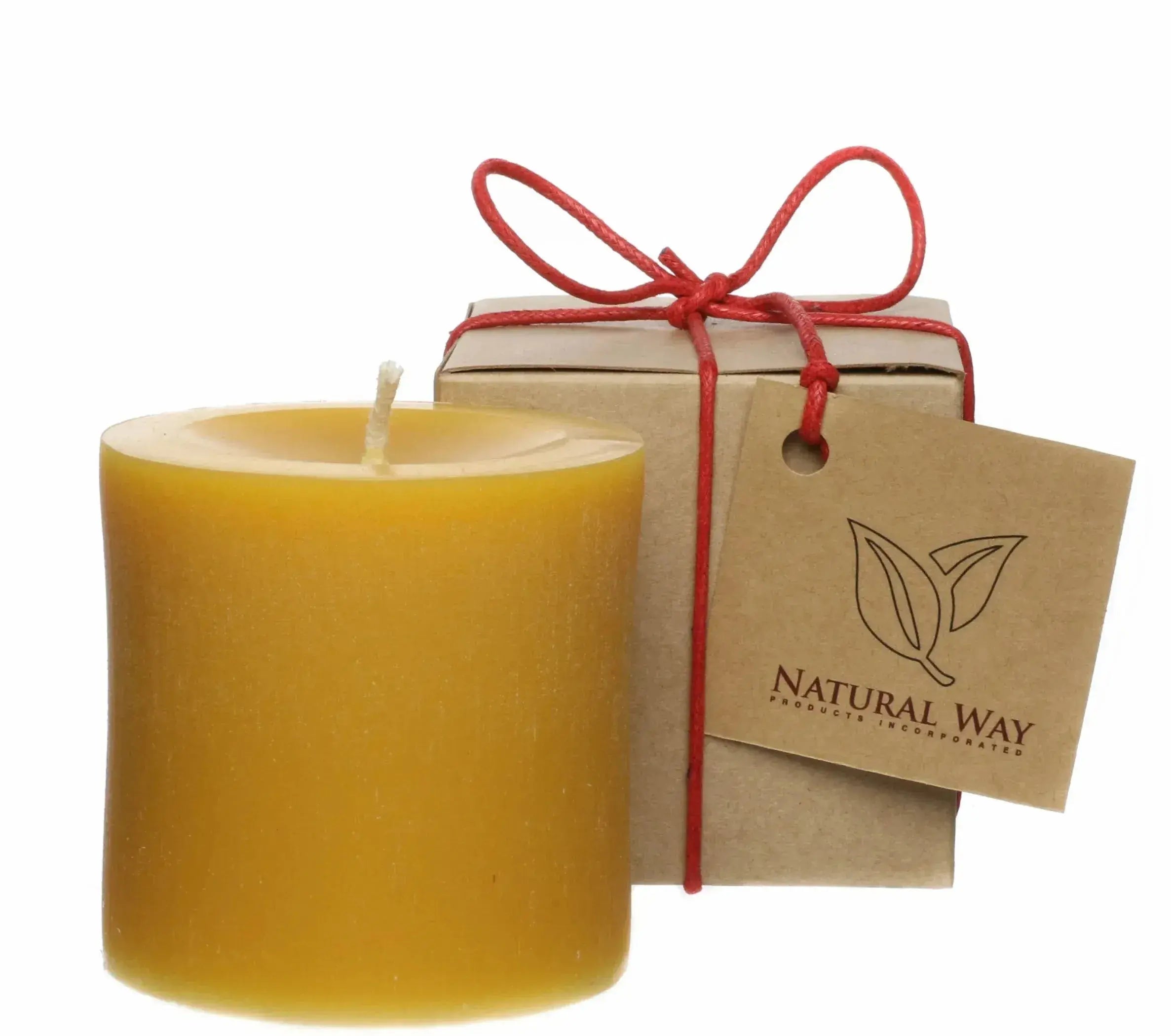 Pure Beeswax Candle Natural Way Products