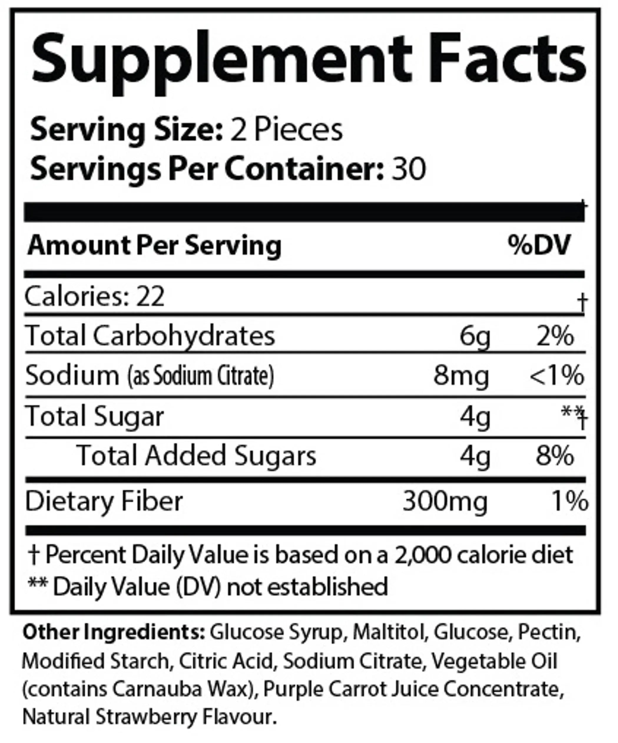 Pure Fiber Gummies Purex Nutrition