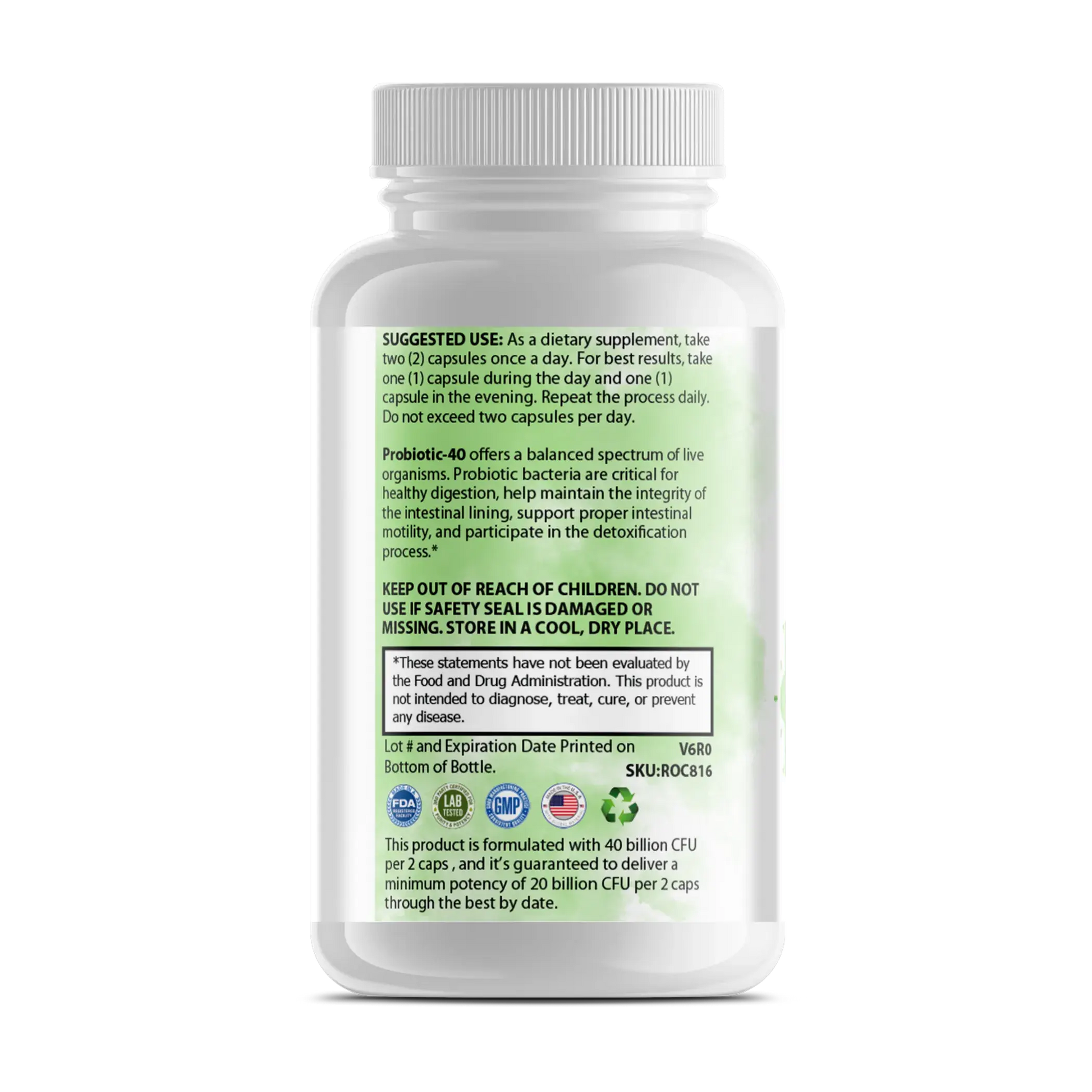 Pure Probiotics Purex Nutrition