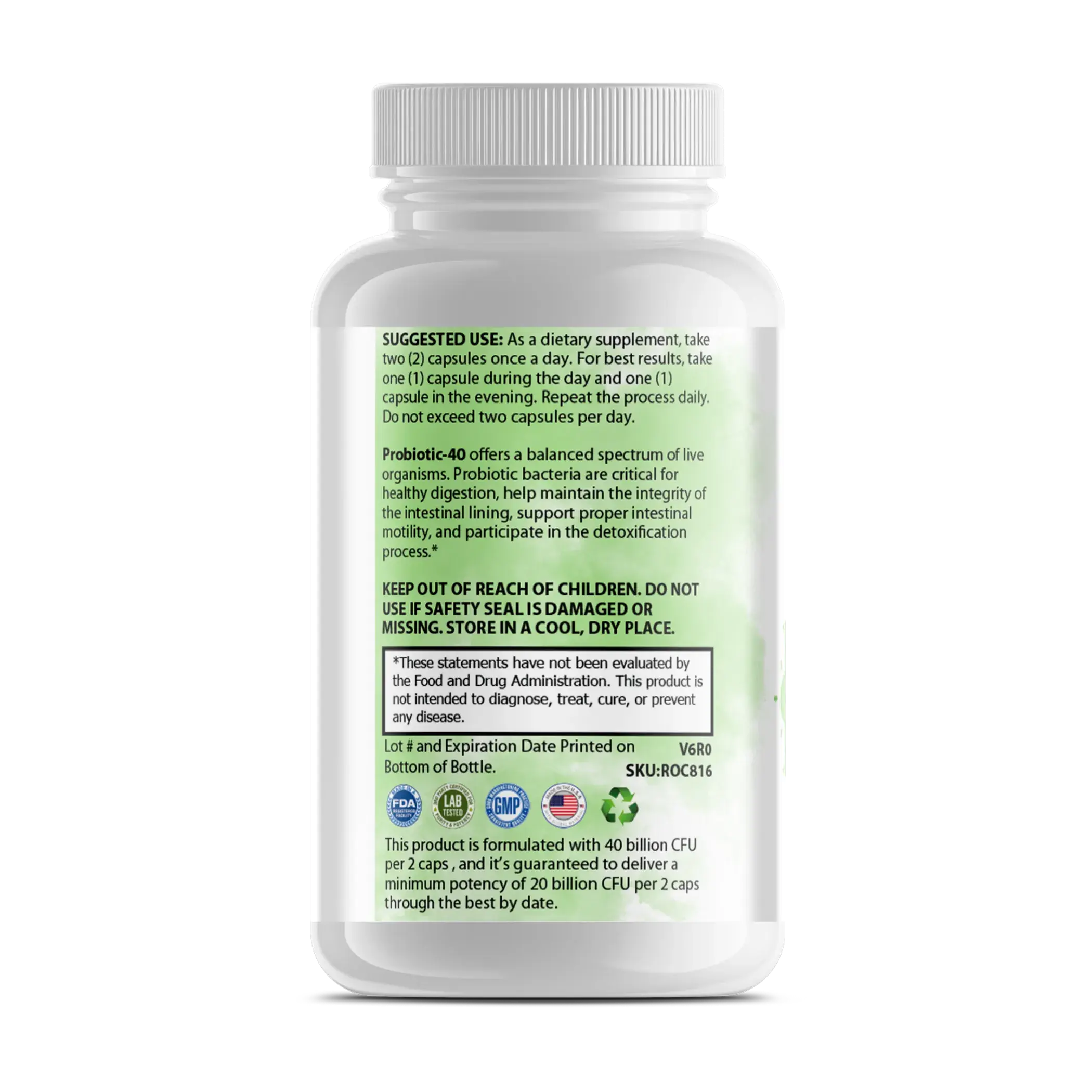 Pure Probiotics Purex Nutrition