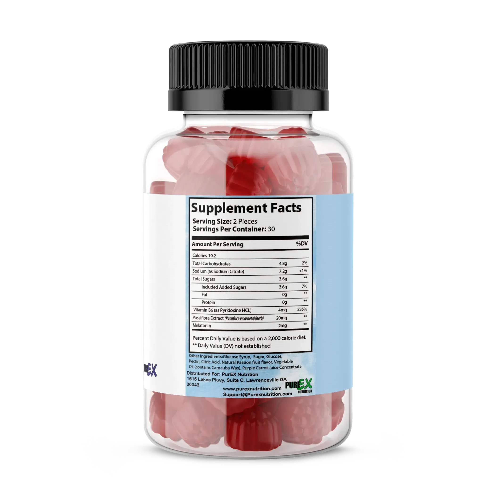 Pure Sleep Gummies Purex Nutrition