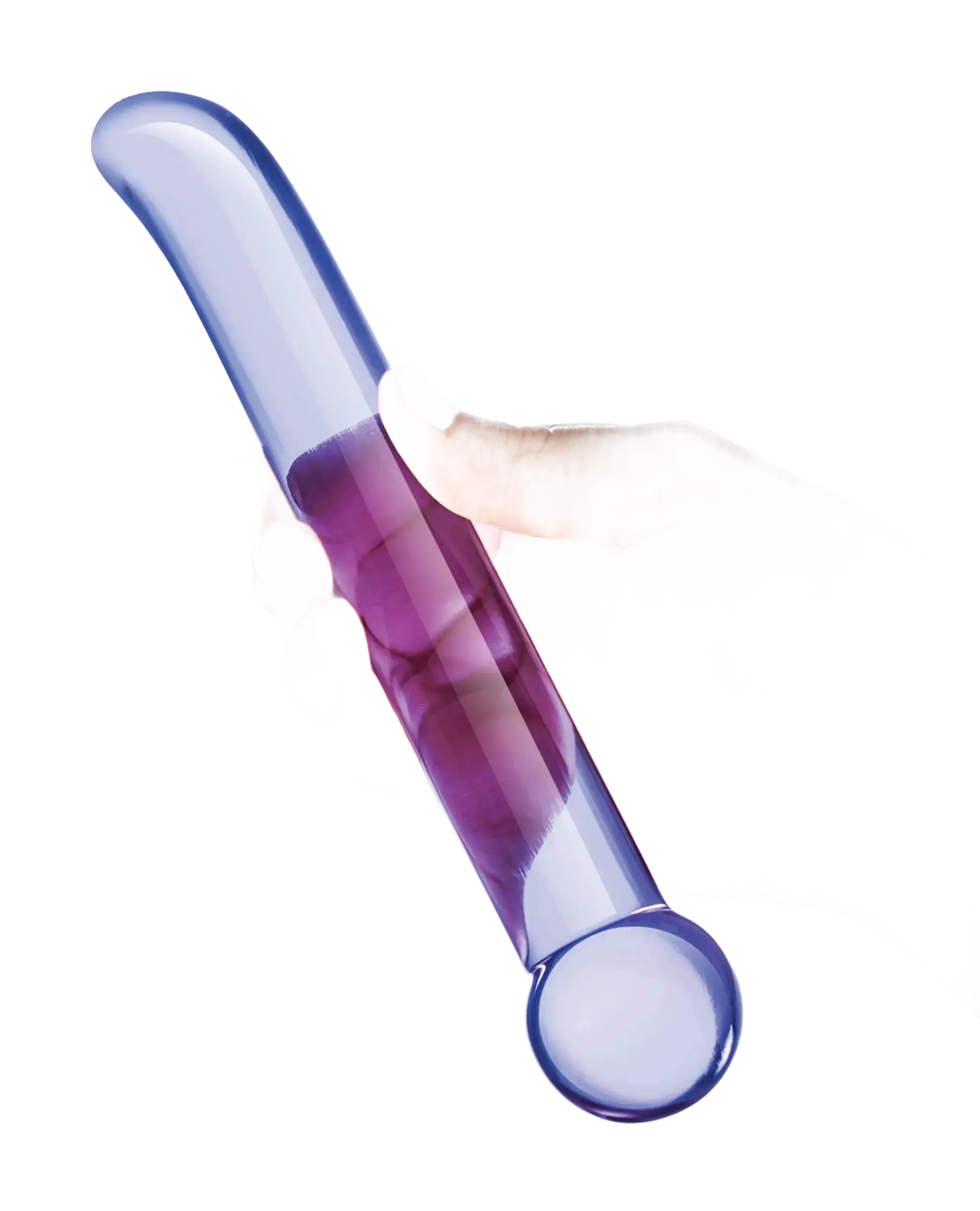 GLAS PURPLE G-SPOT TICKLER Electric / Hustler Lingerie