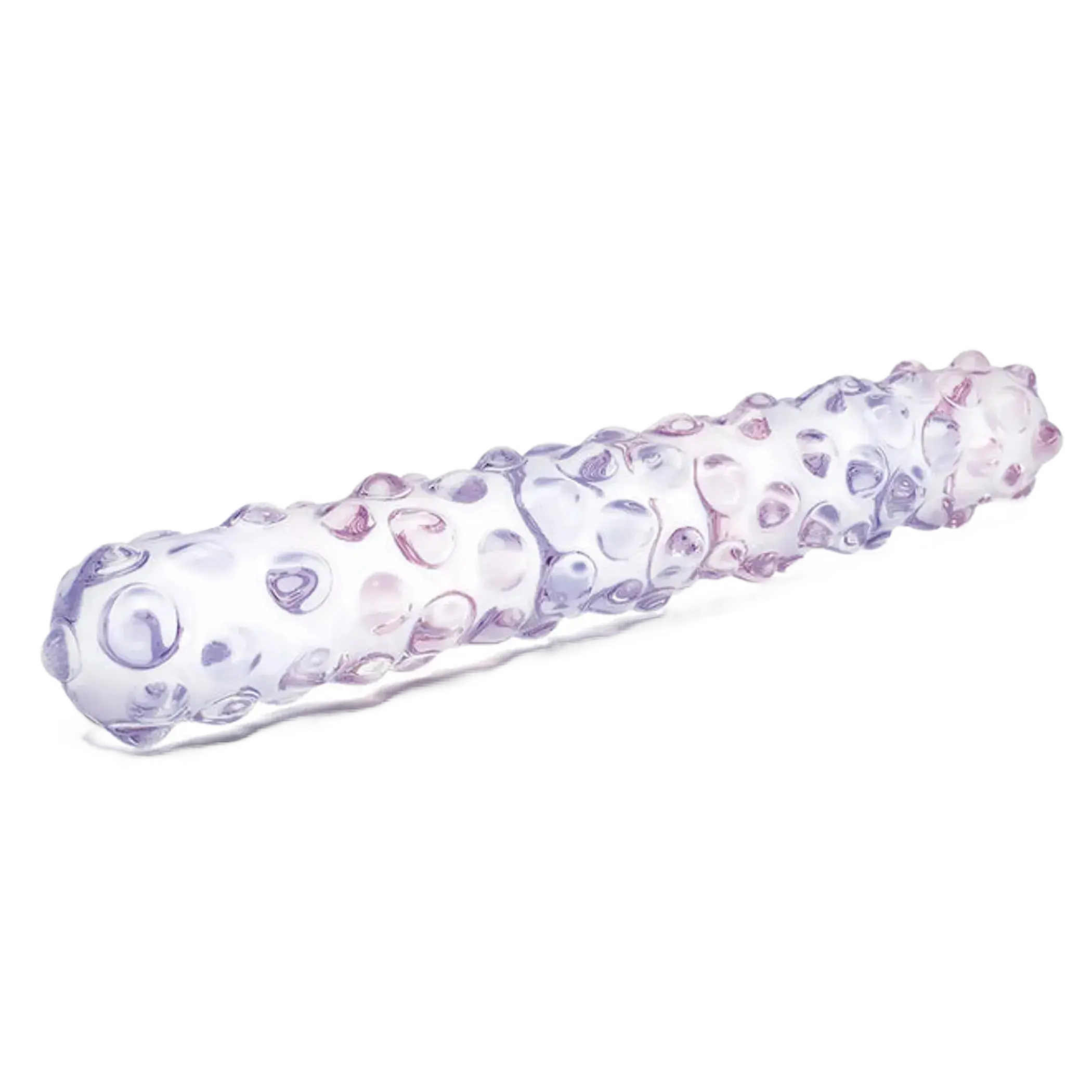 GLAS 9 PURPLE ROSE NUBBY DILDO " Electric / Hustler Lingerie