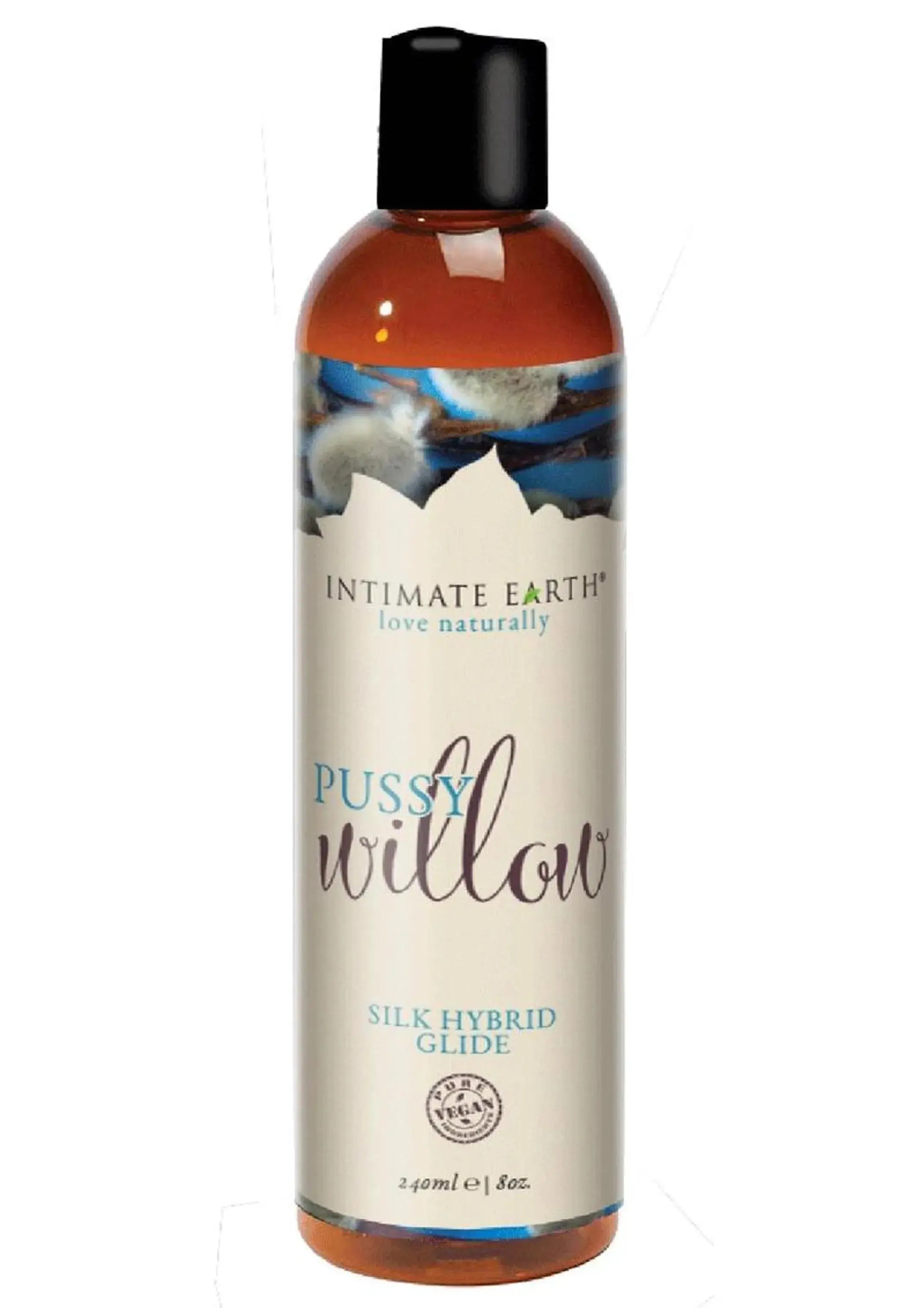 Pxssywillow Hybrid Silk Lubricant 240ml Intimate Earth