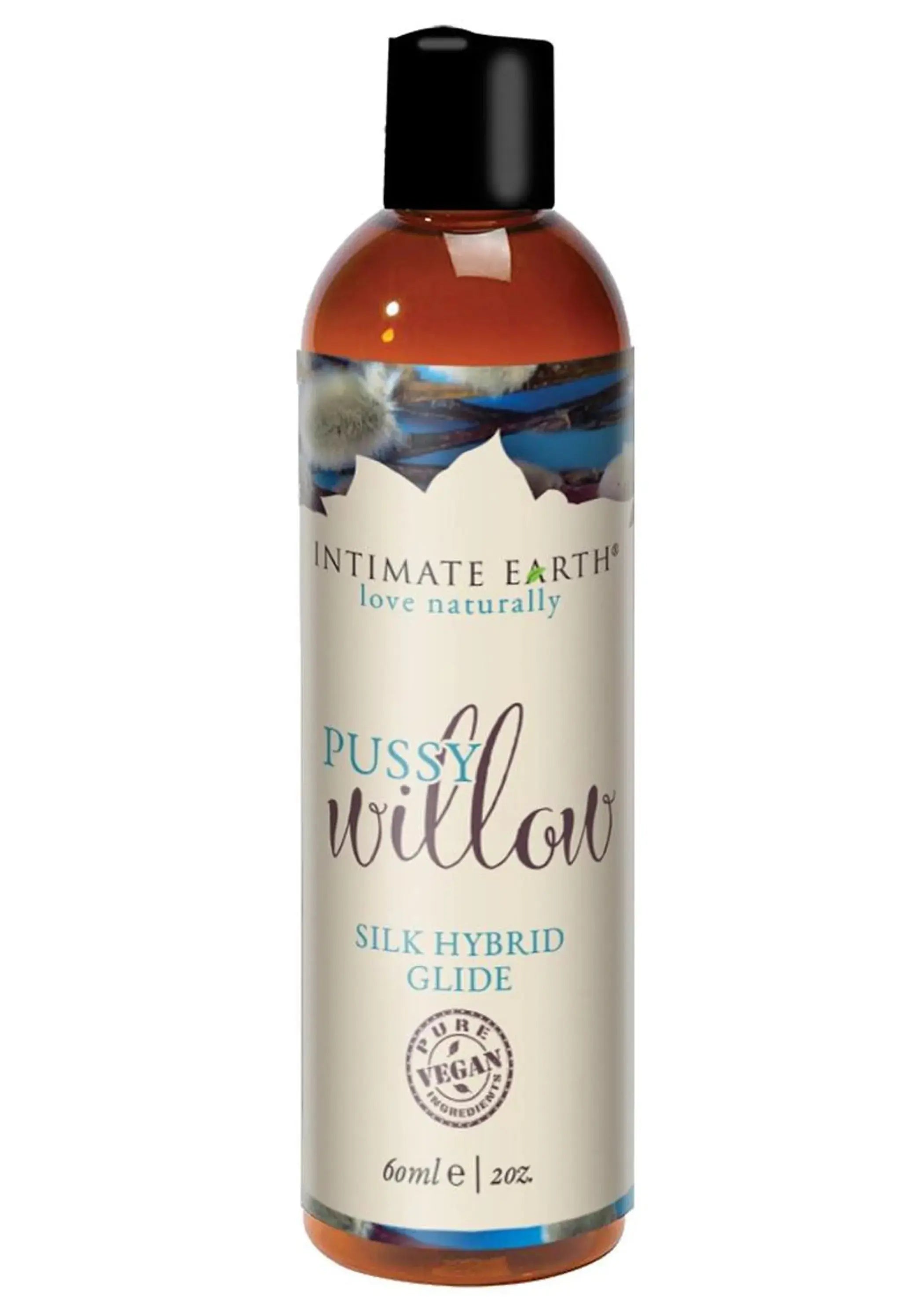 Pxssywillow Hybrid Silk Lubricant 60ml/2oz Intimate Earth