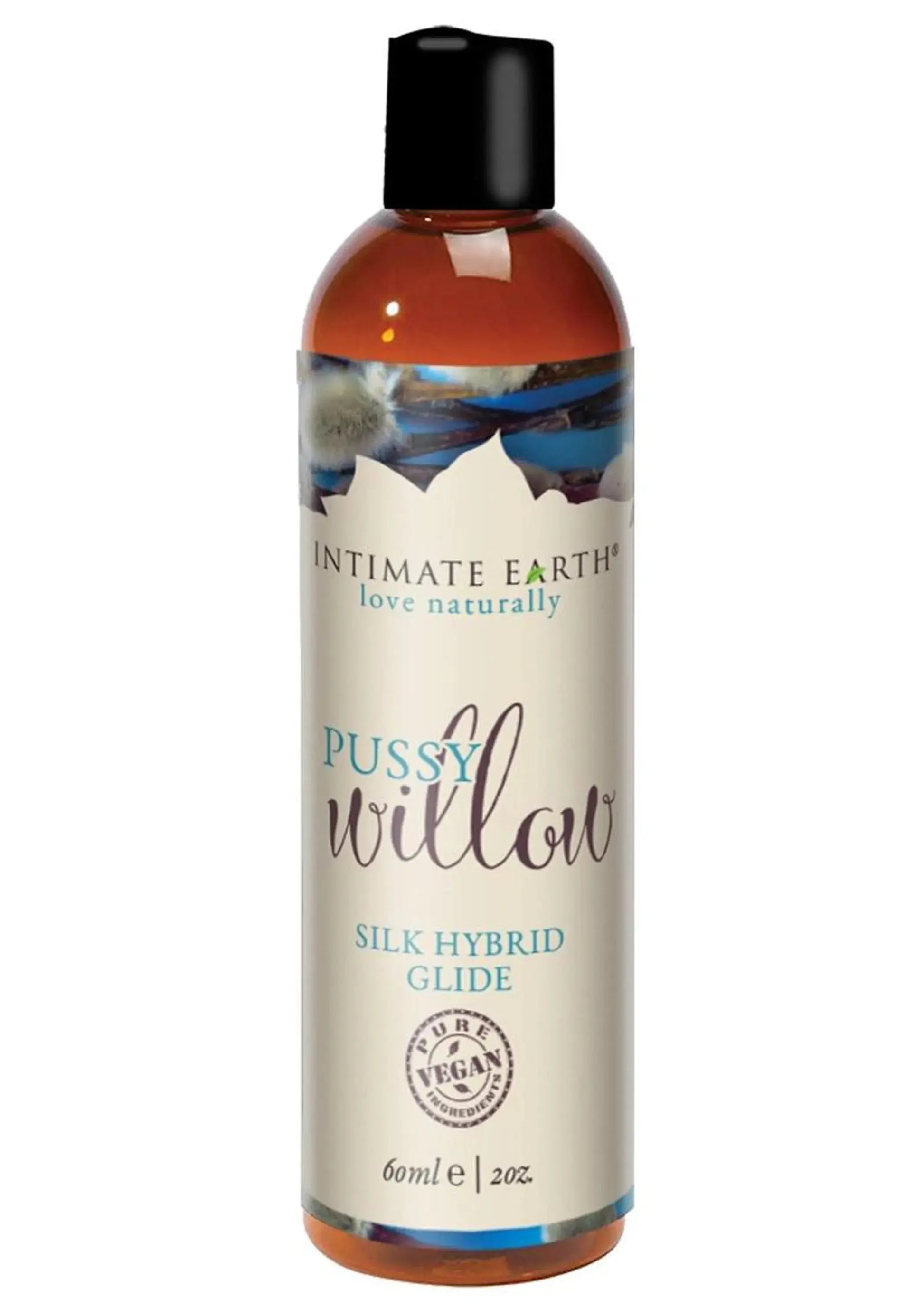 Pxssywillow Hybrid Silk Lubricant 60ml/2oz Intimate Earth
