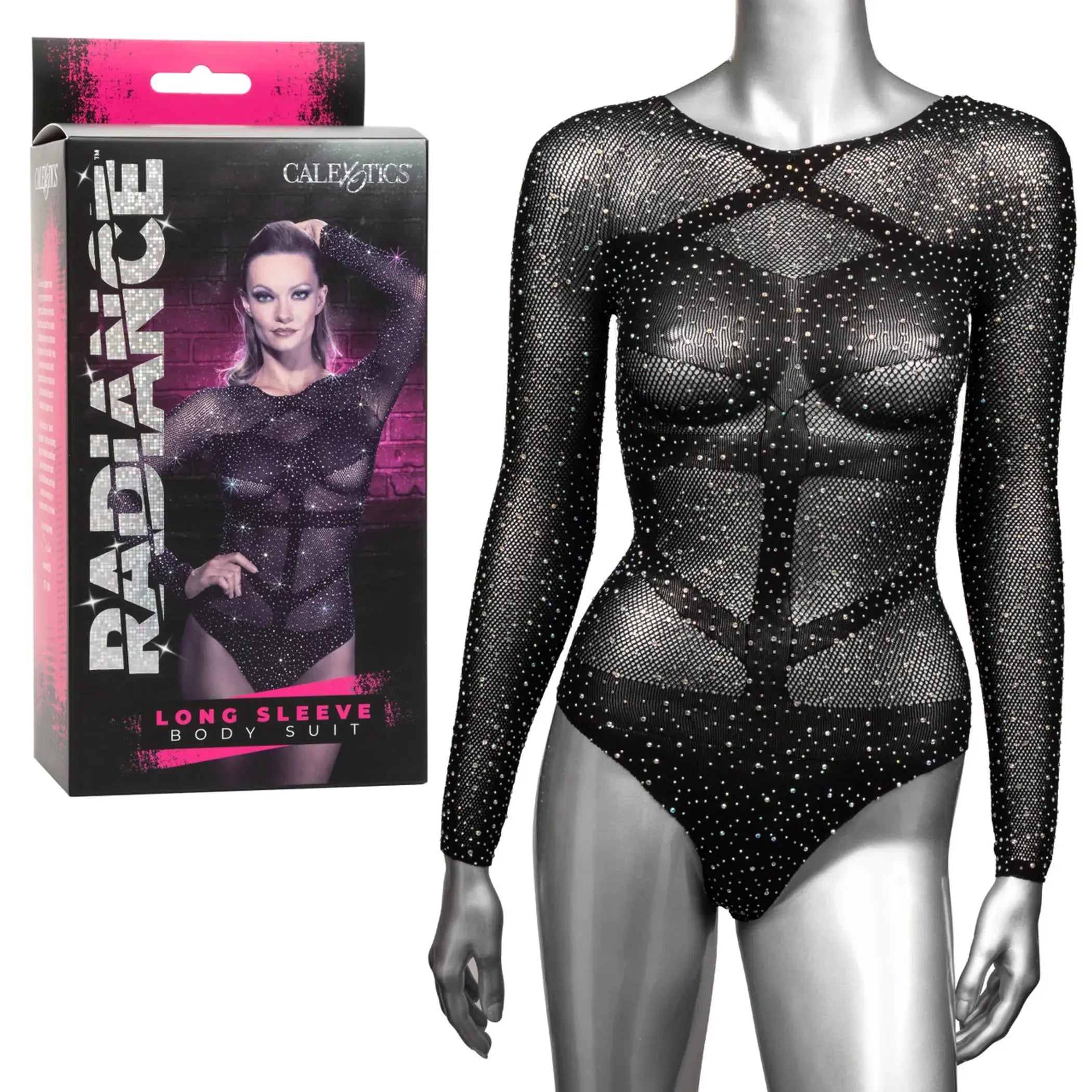 RADIANCE LONG SLEEVE BODYSUIT California Exotic Novelties