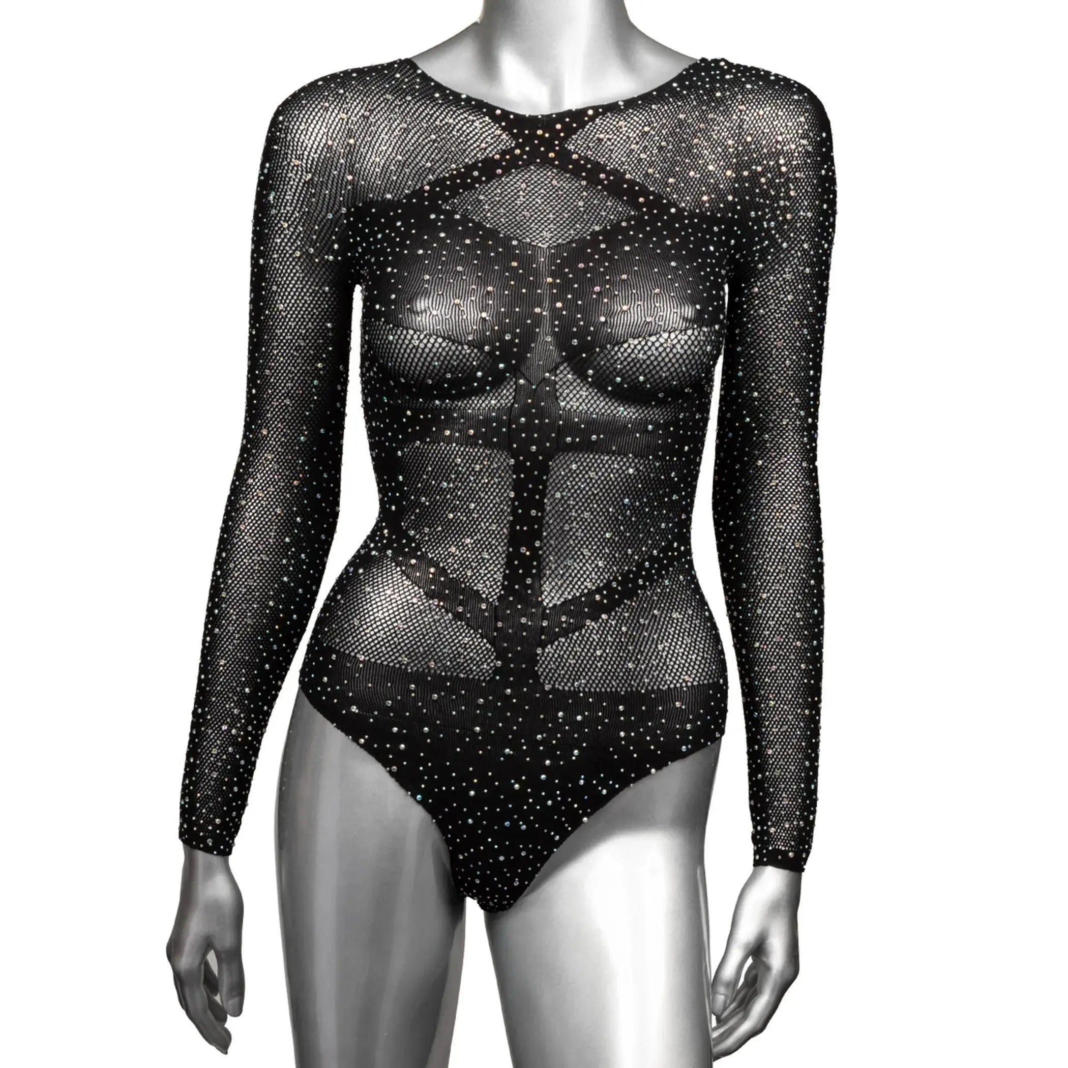 RADIANCE LONG SLEEVE BODYSUIT California Exotic Novelties