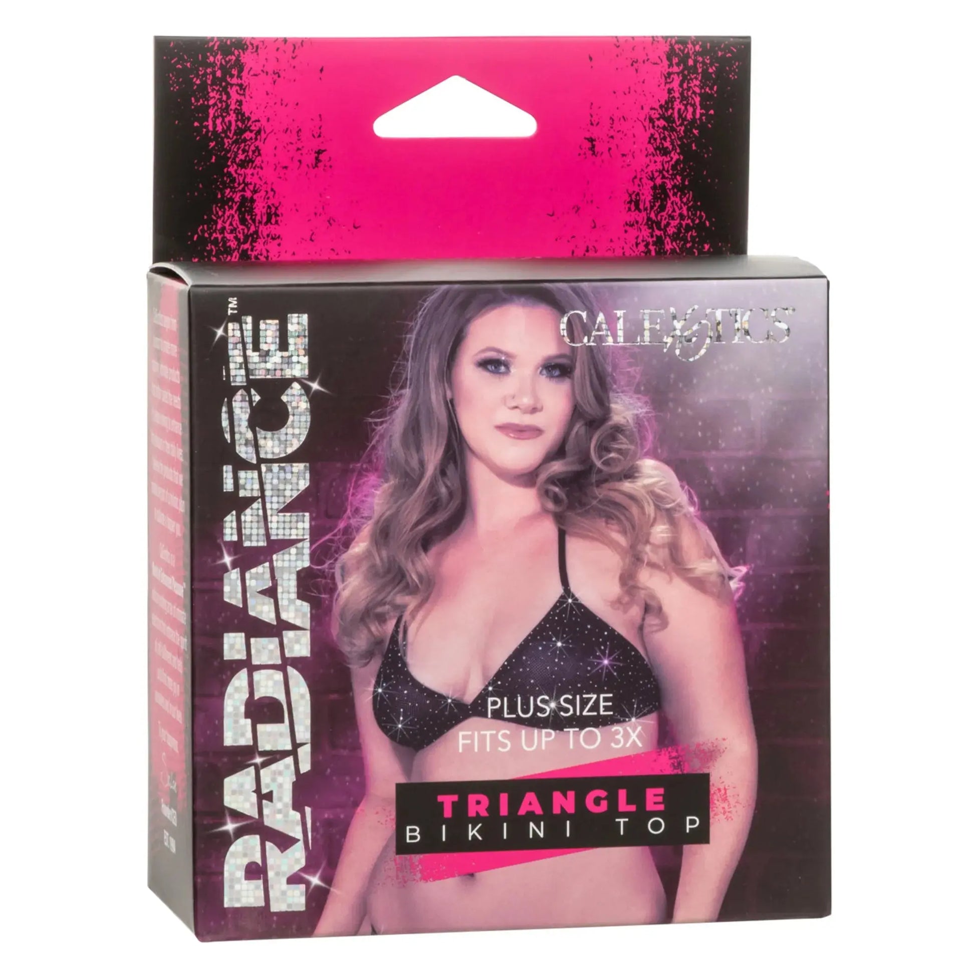 RADIANCE PLUS SIZE TRIANGLE BIKINI TOP California Exotic Novelties