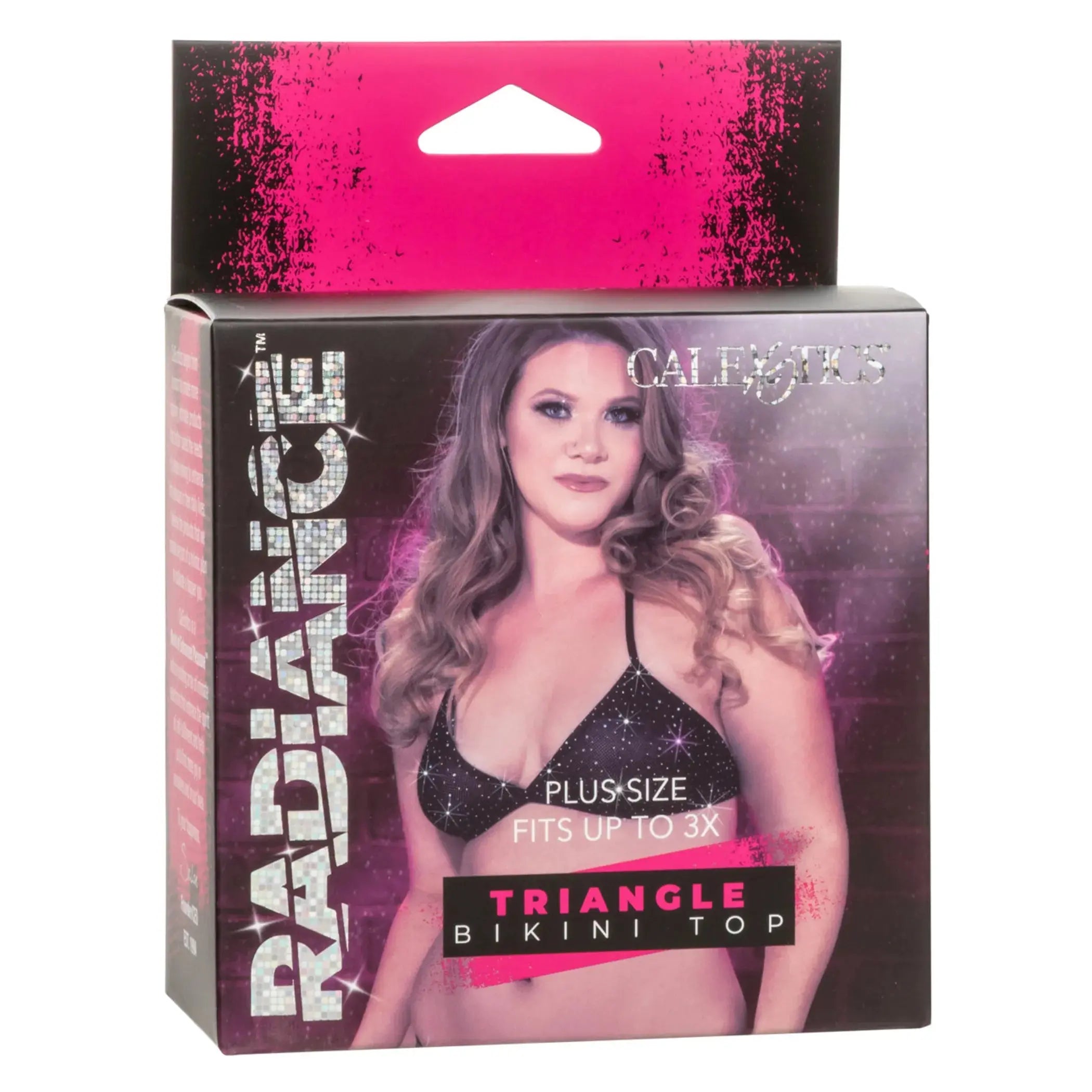 RADIANCE PLUS SIZE TRIANGLE BIKINI TOP California Exotic Novelties