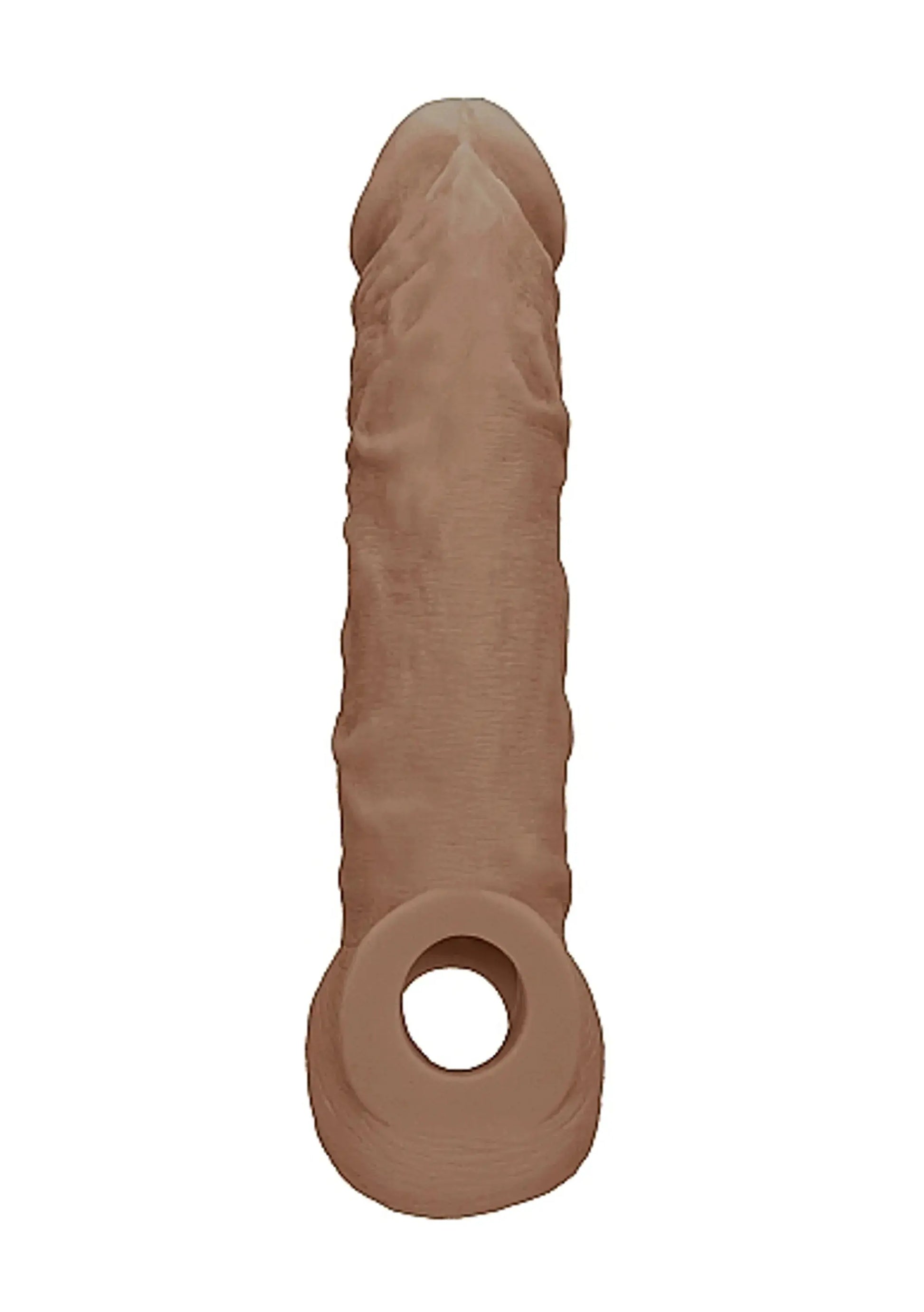 REALROCK PENIS SLEEVE 8IN TAN SHOTS AMERICA