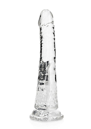 REALROCK SLIM DILDO 7IN TRANSPARENT SHOTS AMERICA