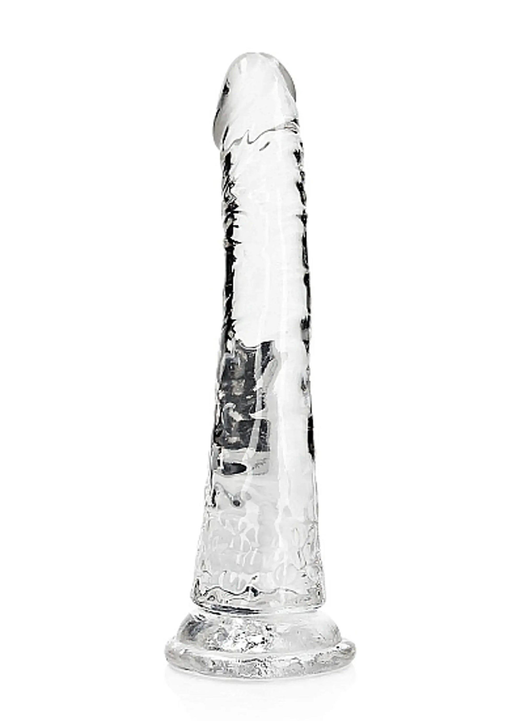 REALROCK SLIM DILDO 7IN TRANSPARENT SHOTS AMERICA