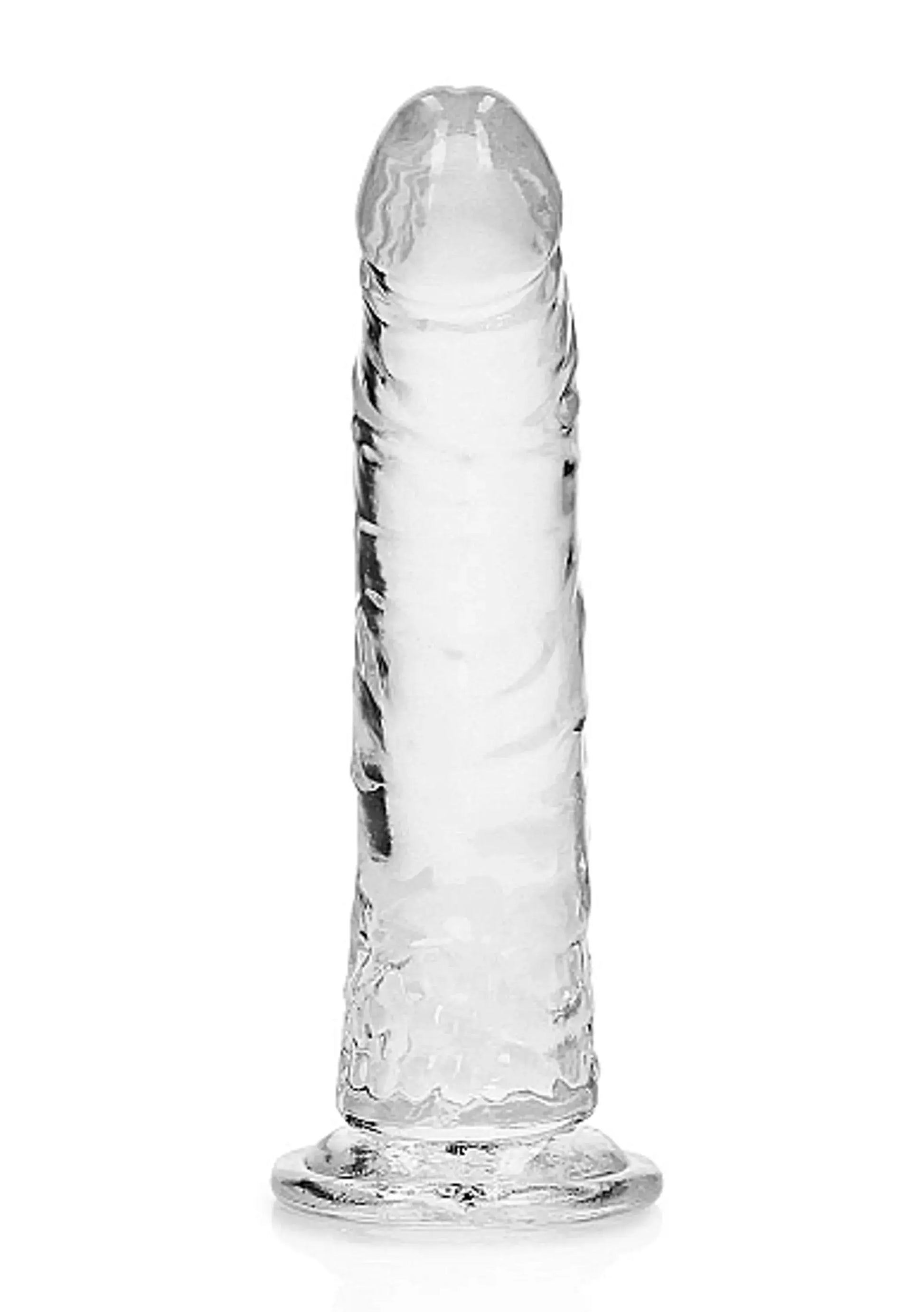 REALROCK SLIM DILDO 7IN TRANSPARENT SHOTS AMERICA