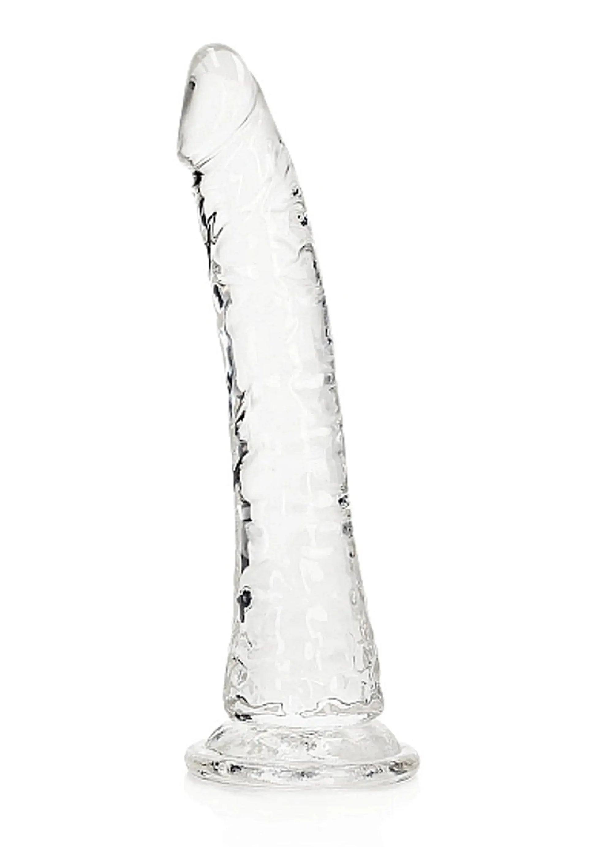 REALROCK SLIM DILDO 7IN TRANSPARENT SHOTS AMERICA