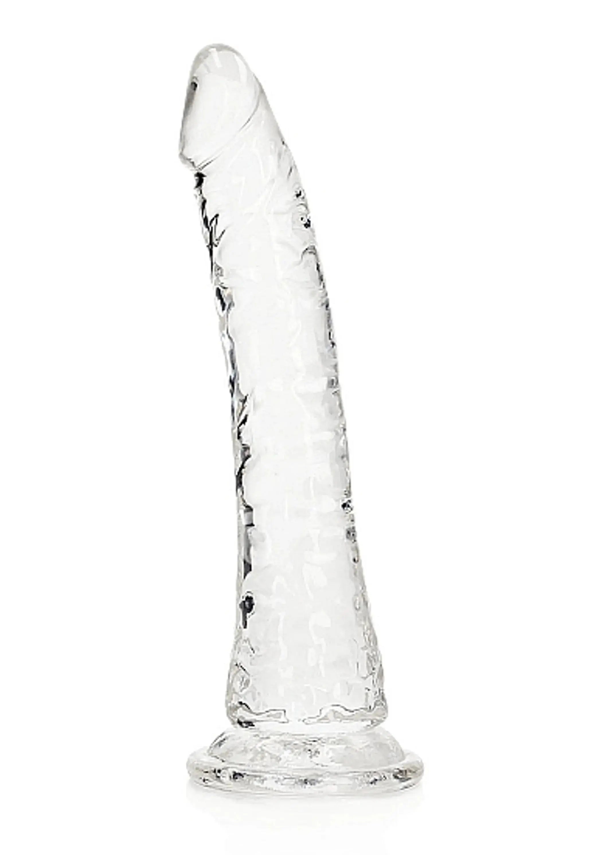 REALROCK SLIM DILDO 7IN TRANSPARENT SHOTS AMERICA