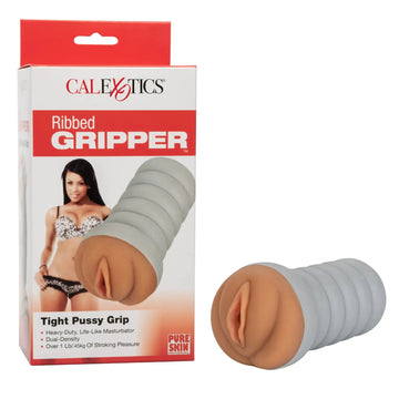 RIBBED GRIPPER TIGHT PXSSYBROWN California Exotic Novelties