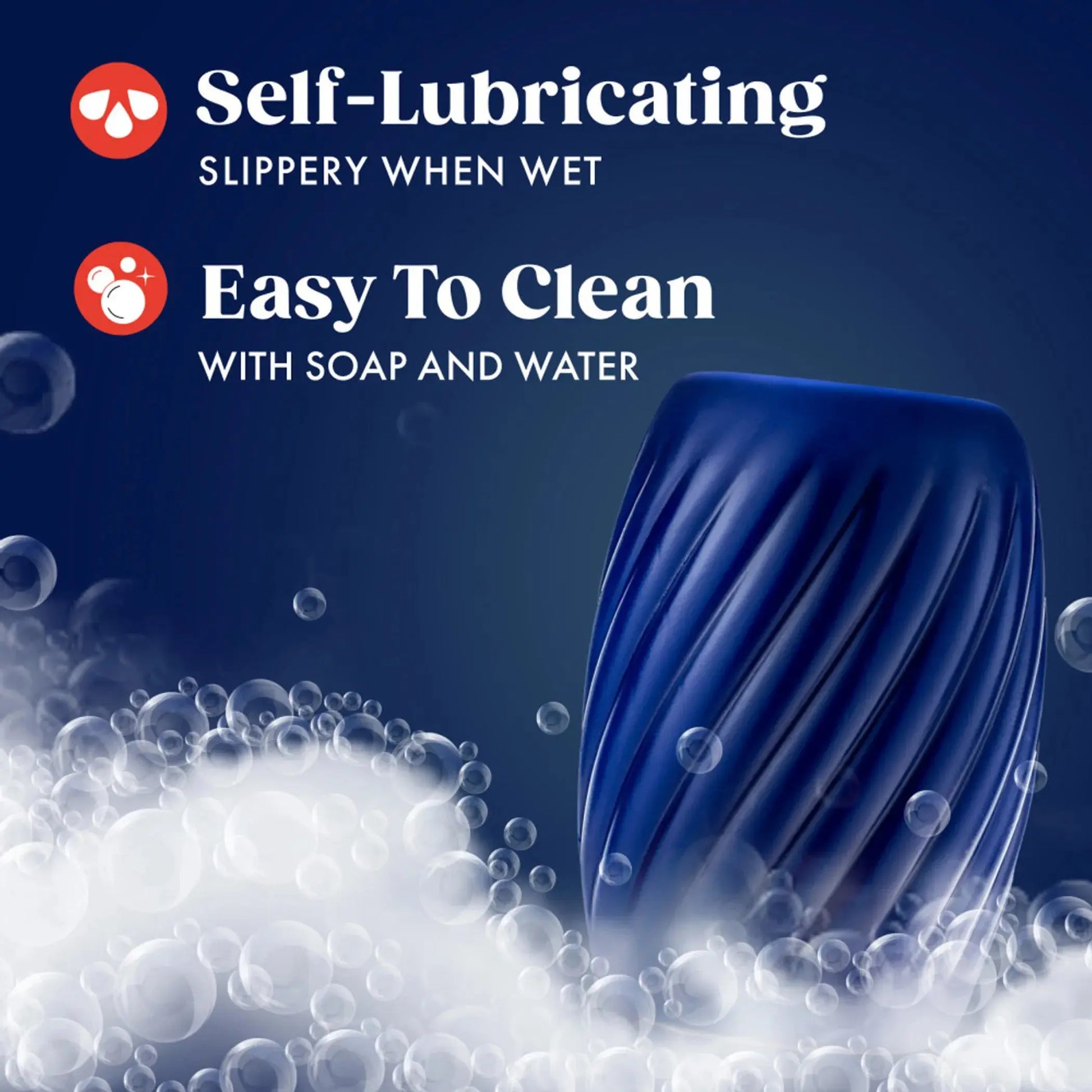 RIZE TURBINE SELF LUBRICATING STROKER BLUE Blush Novelties