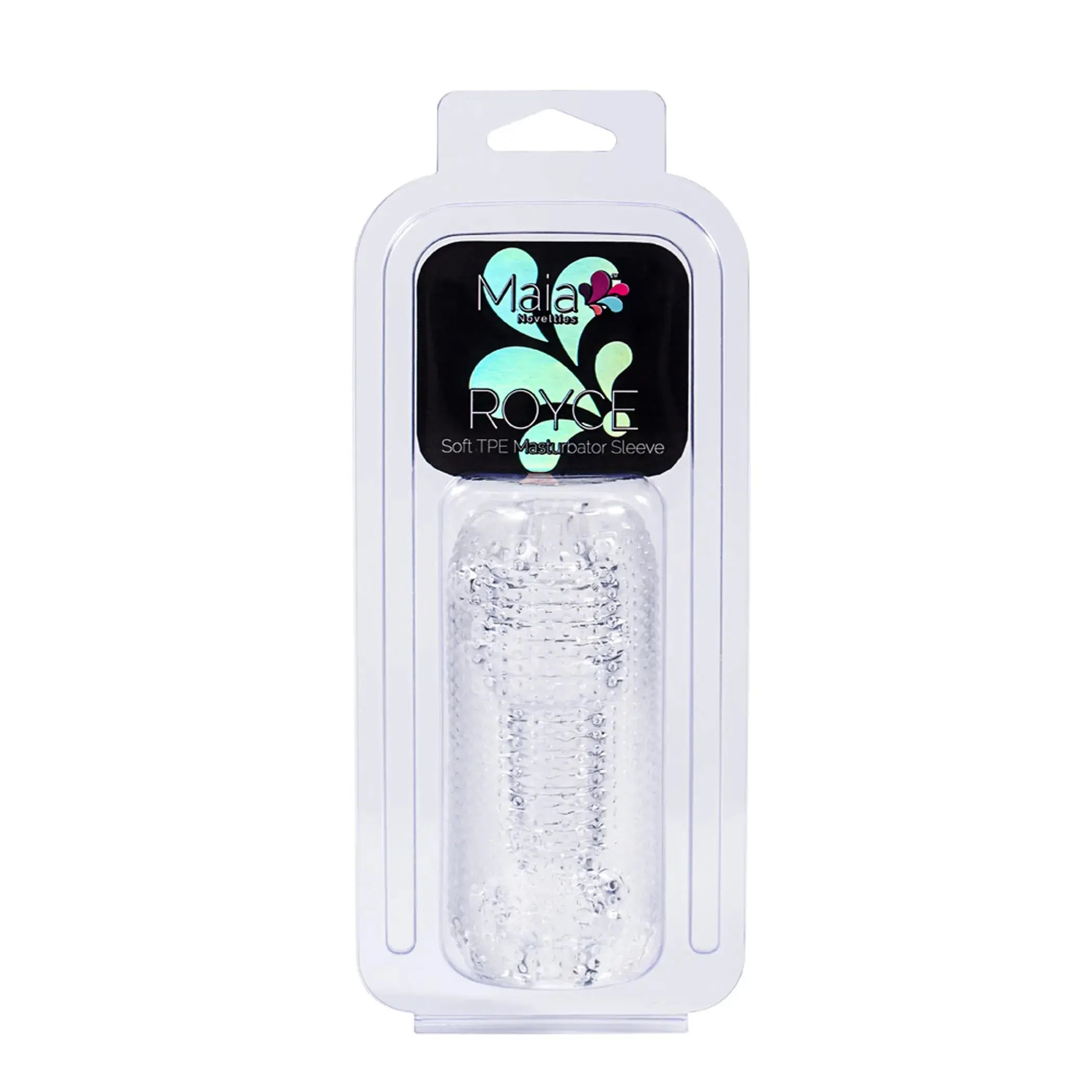 ROYCE CRYSTAL MASTURBATOR CLEAR Maia Toys