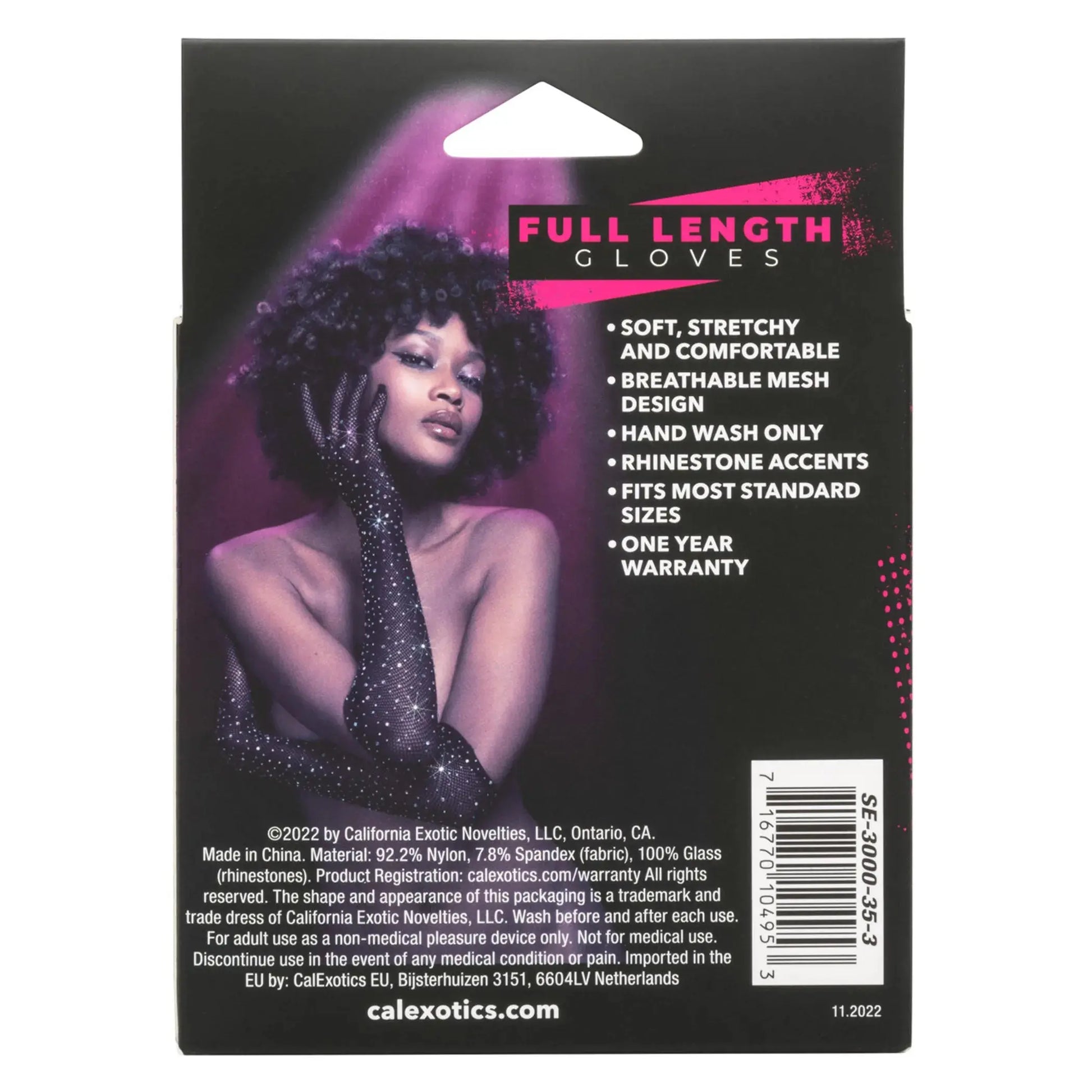Radiance Full Length Gloves California Exotic Novelties