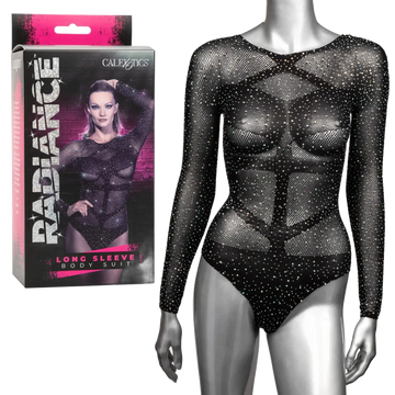 RADIANCE LONG SLEEVE BODYSUIT California Exotic Novelties