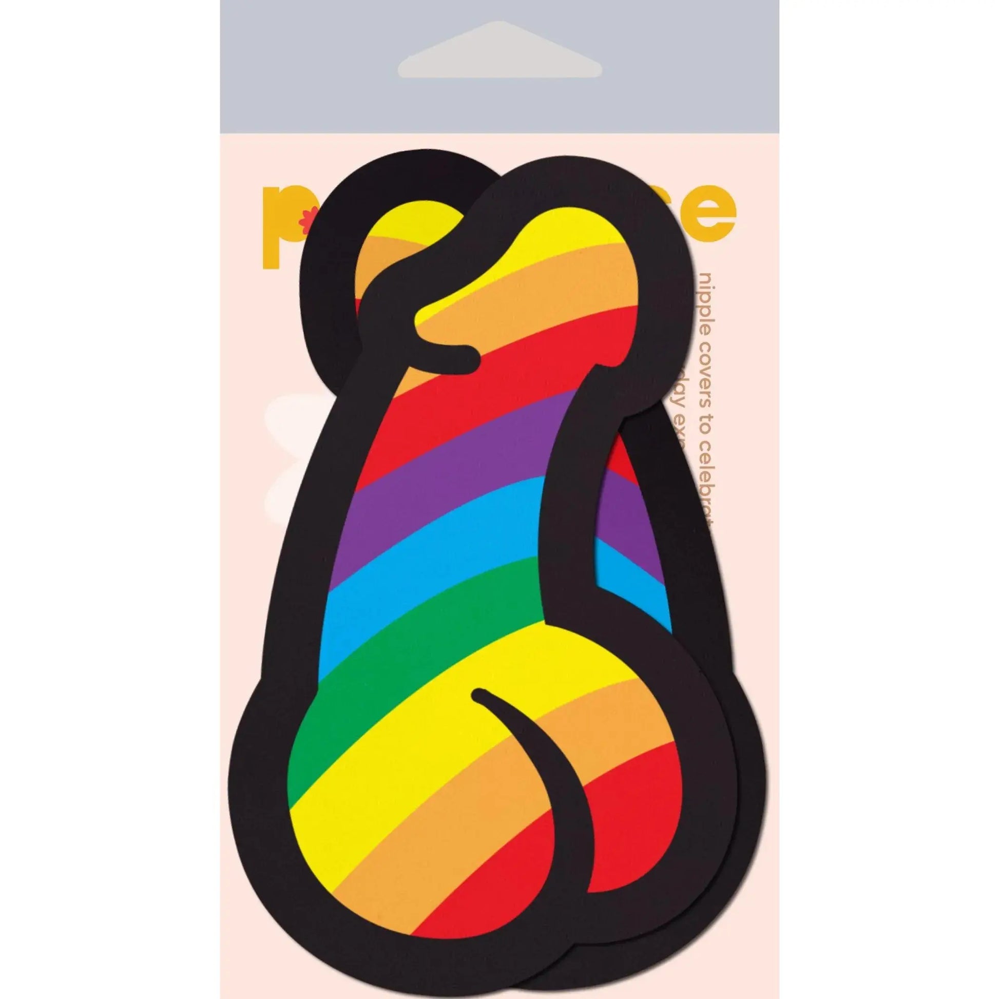 Rainbow Pride Dick Pasties Pastease