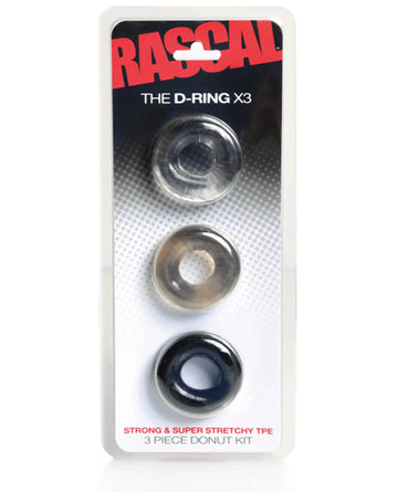 Rascal The D-Ring 3 Pack Rascal Toys