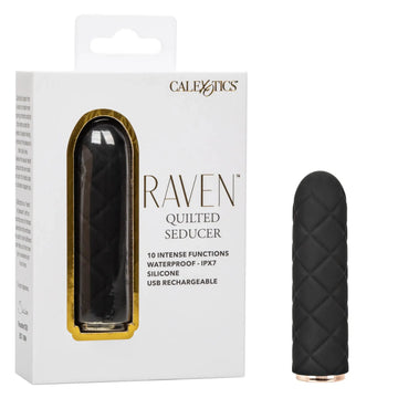 Raven Quilted Seducer Mini Massager California Exotic Novelties